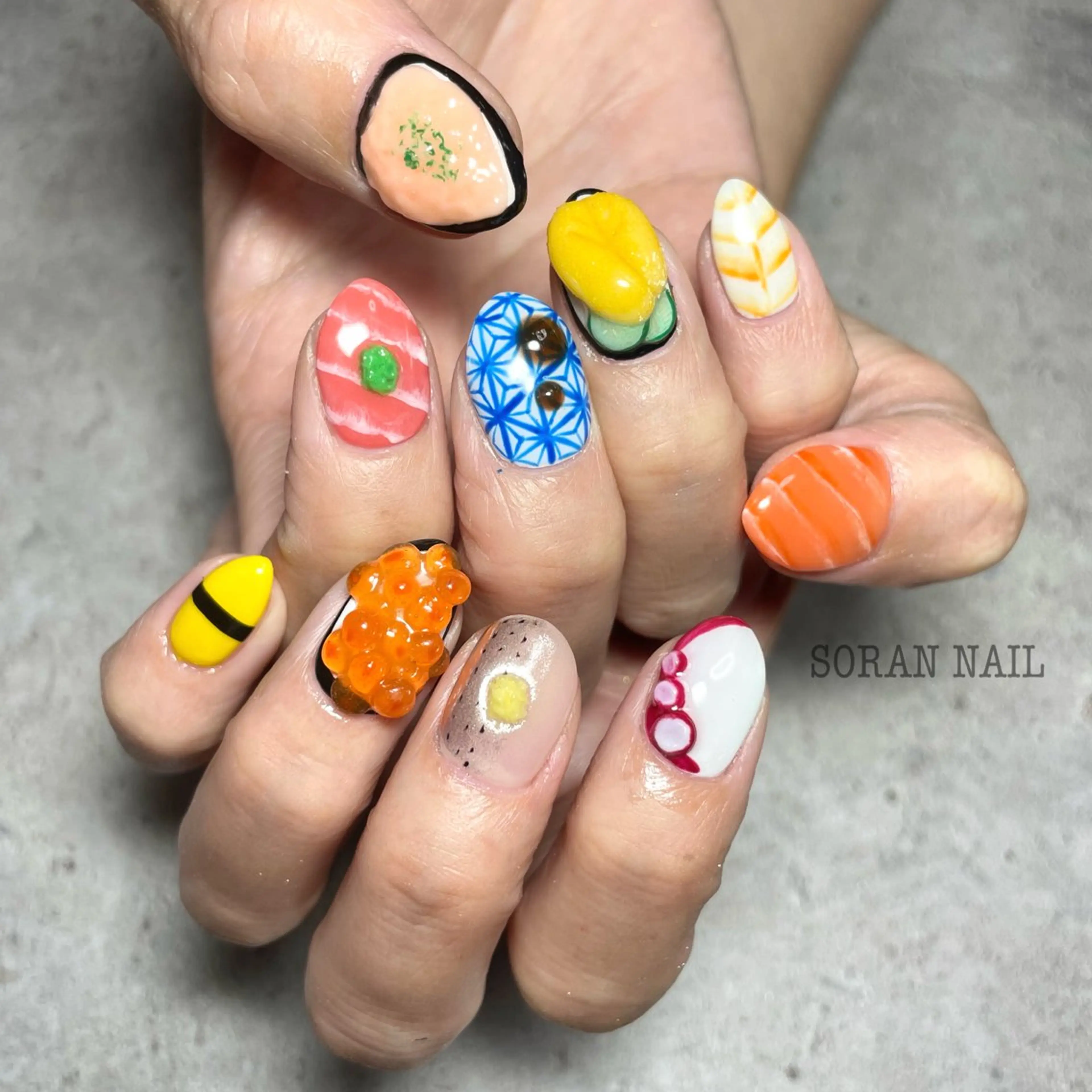 ネイル ハンドネイル soran nailのネイルデザイン