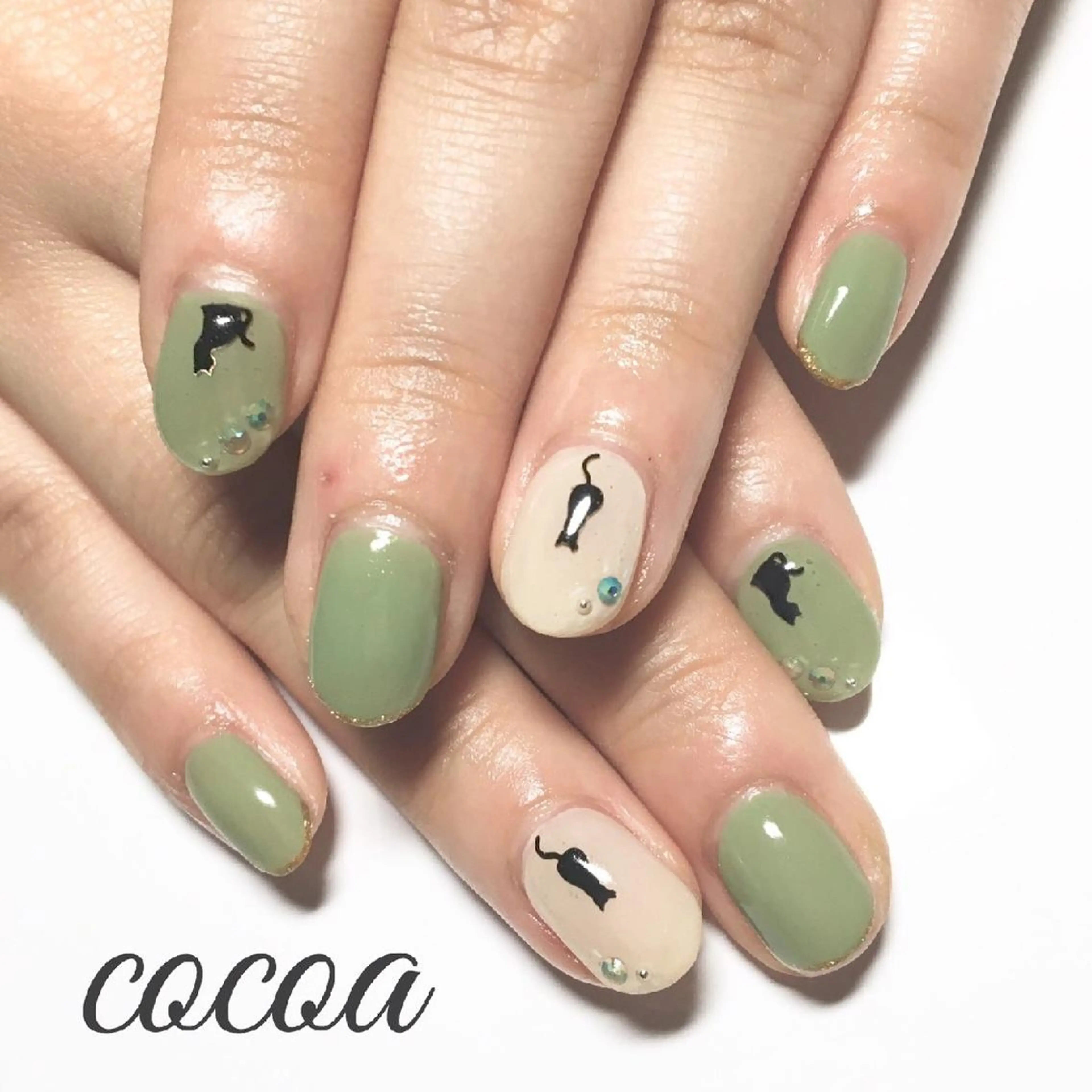 ネイル シンプルネイル 近藤 美春のネイルデザイン