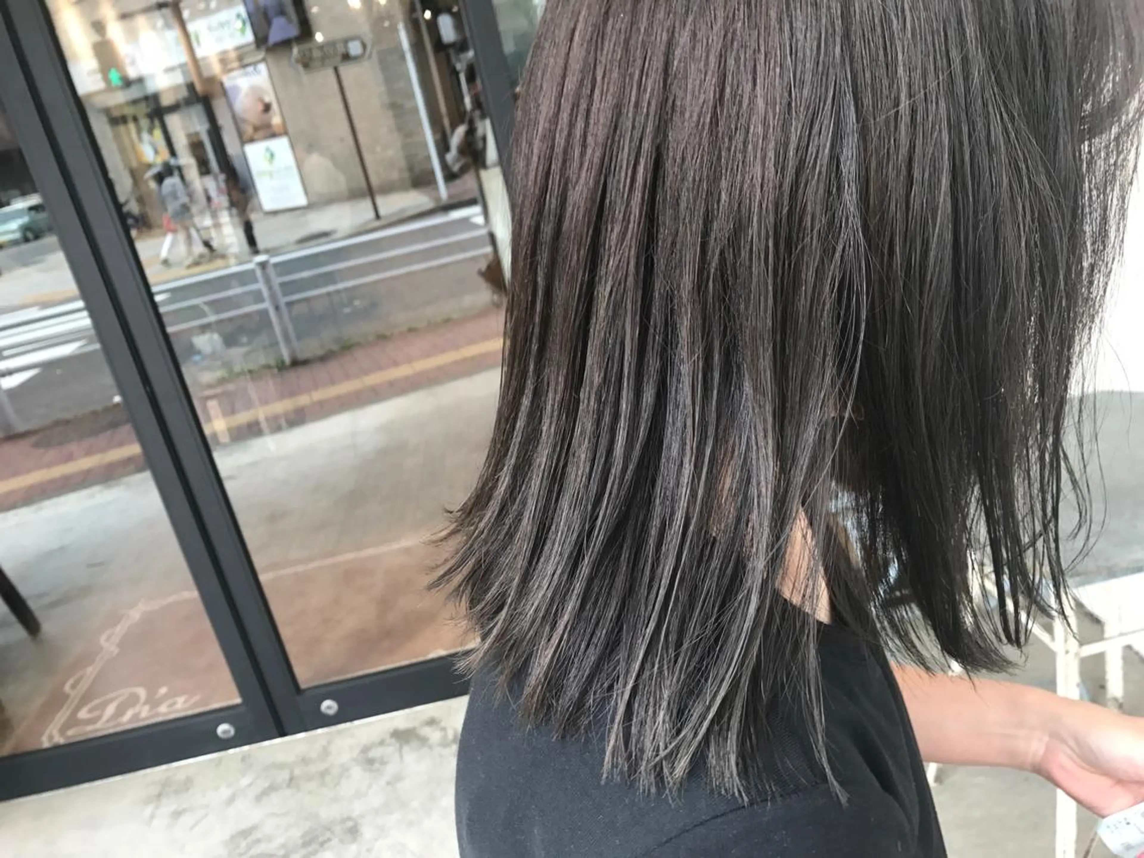 ミディアム オリーブ透明感カラー 表参道/MIKUのヘアスタイル