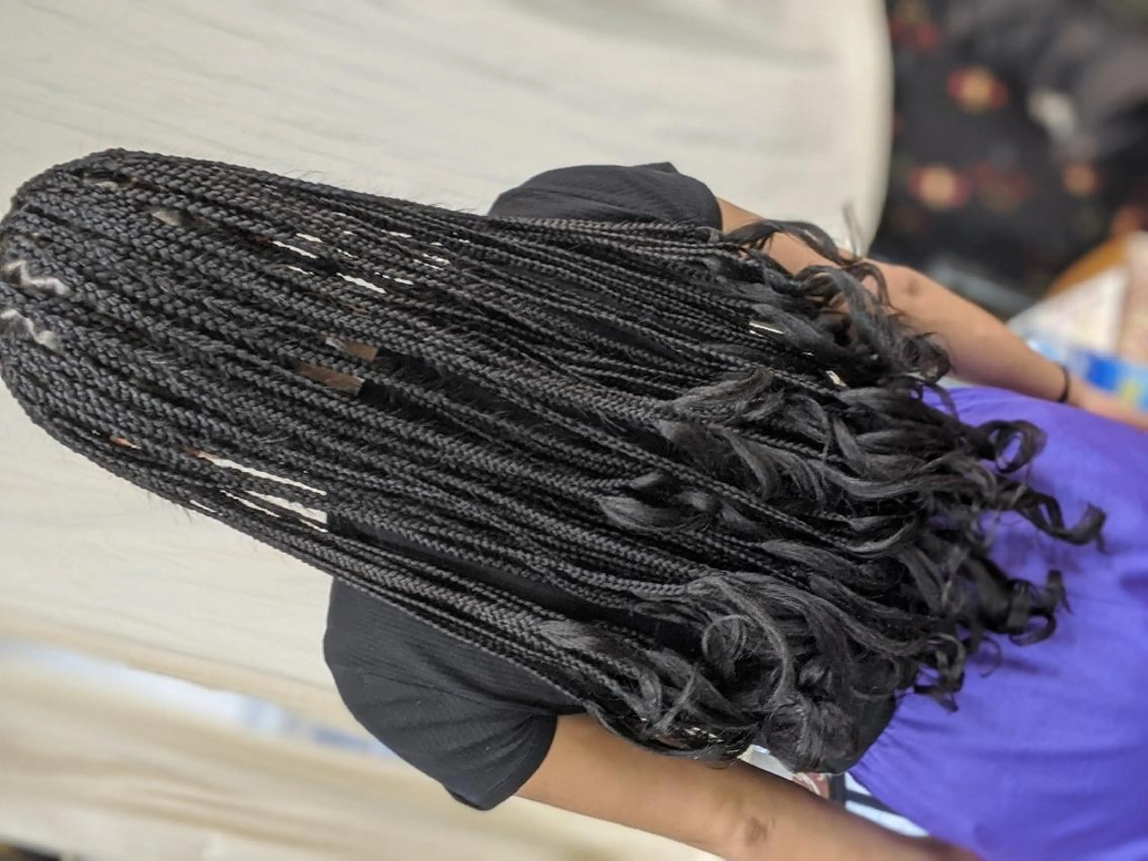 ロング ヘアアレンジ ロング エクステ scamp ★のヘアスタイル