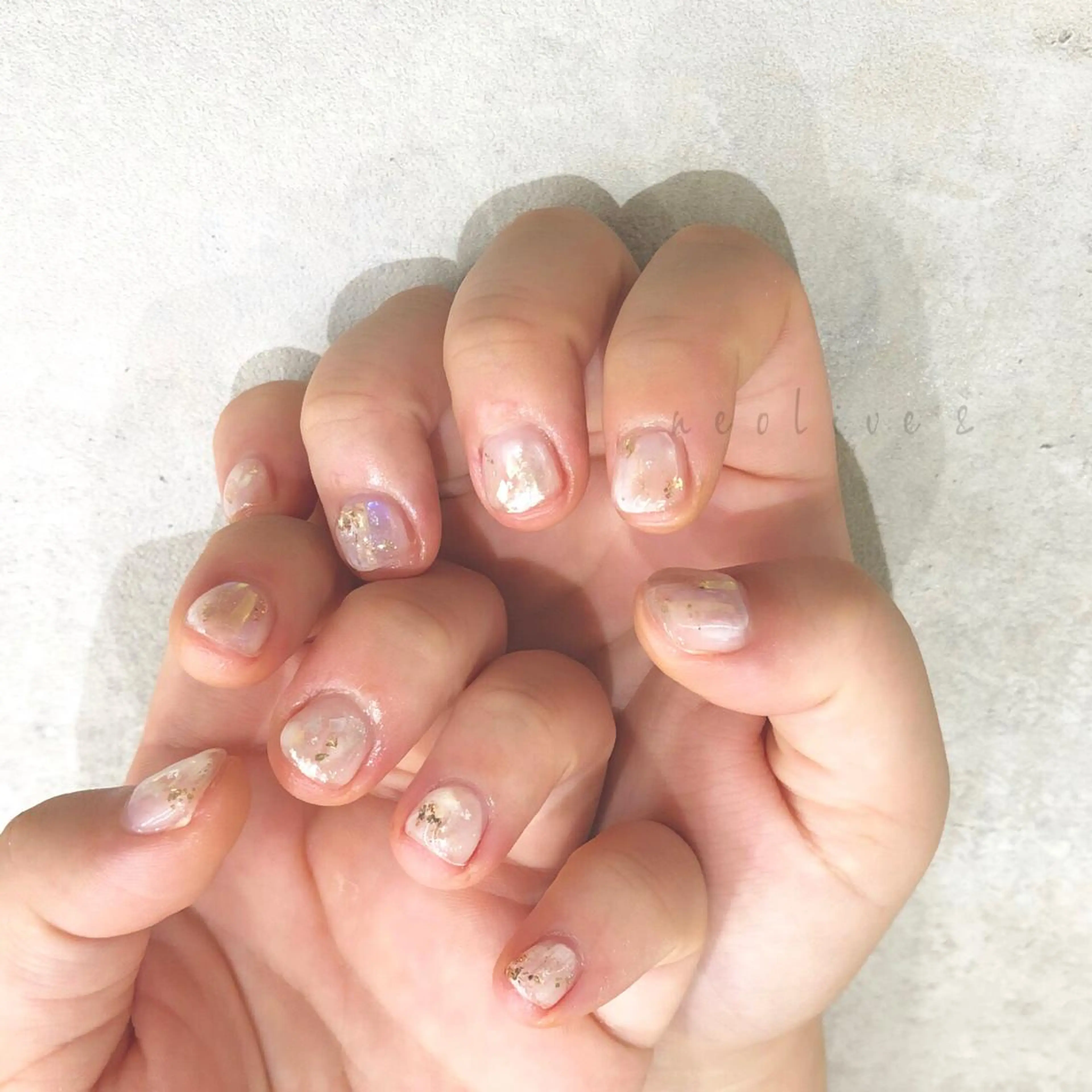 ネイル ハンドネイル Yuriko Omi パラジェル/渋谷のネイルデザイン