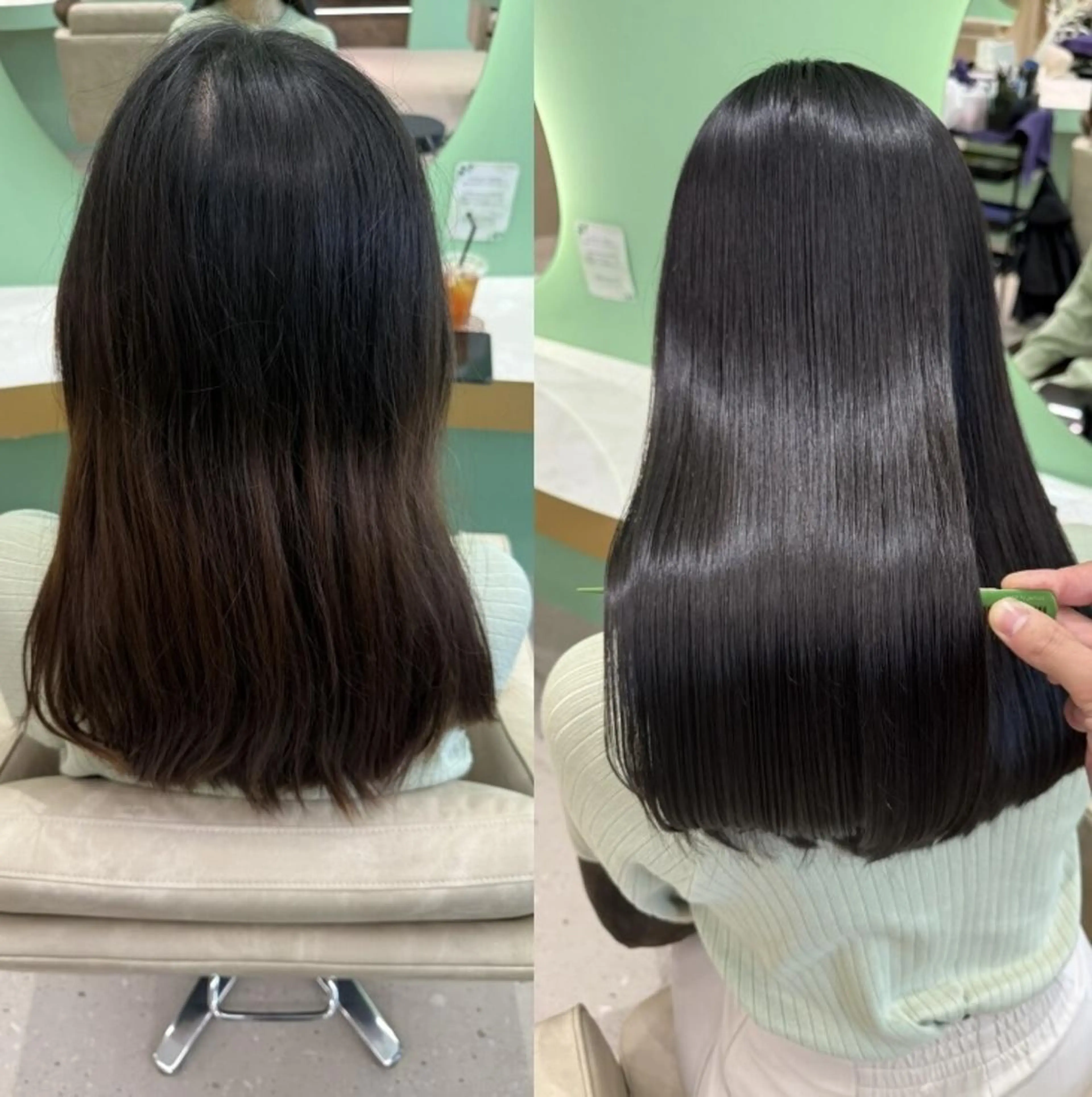 セミロング 似合わせ/髪質改善 /Bonheur京介のヘアスタイル