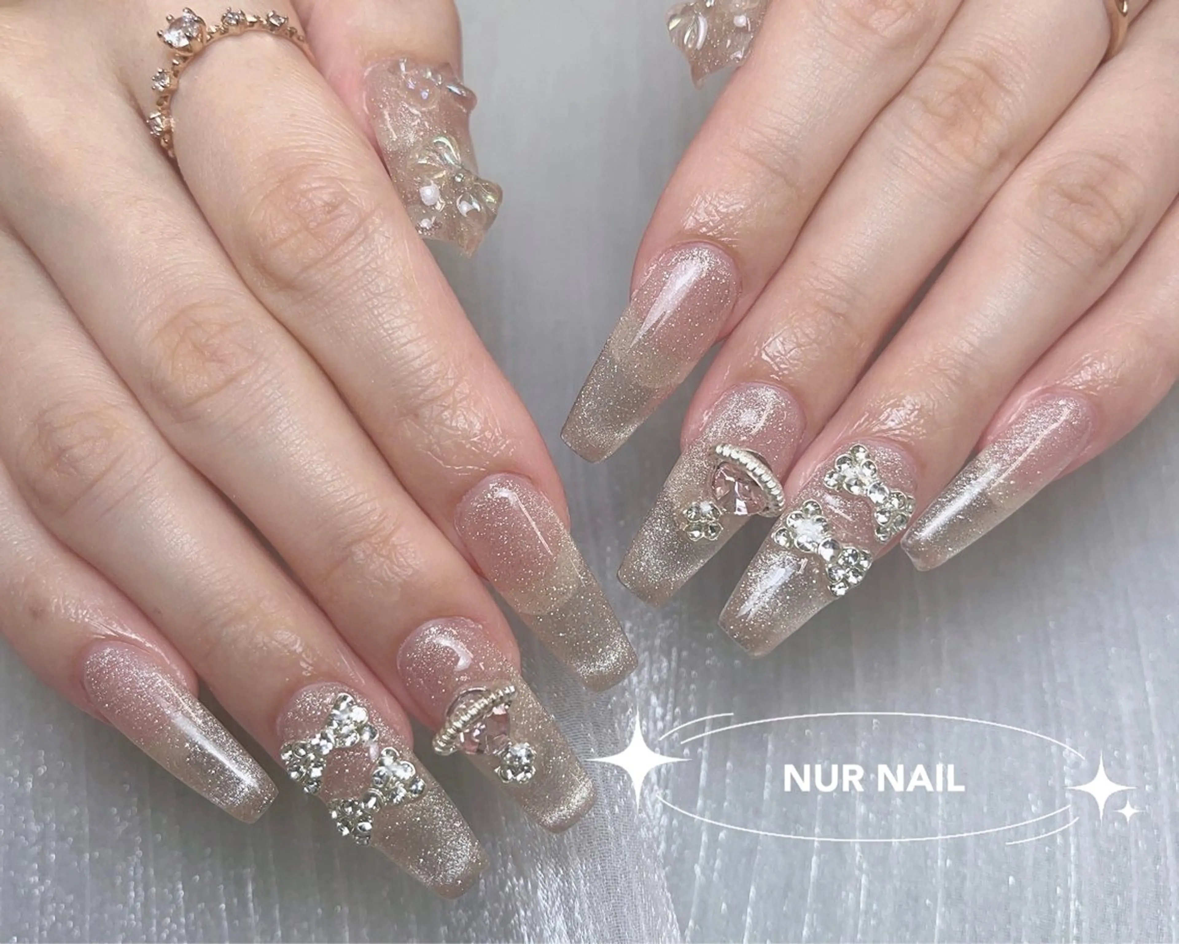 ネイル ハンドネイル ハンドケア 🤎HARU 🧸のネイルデザイン