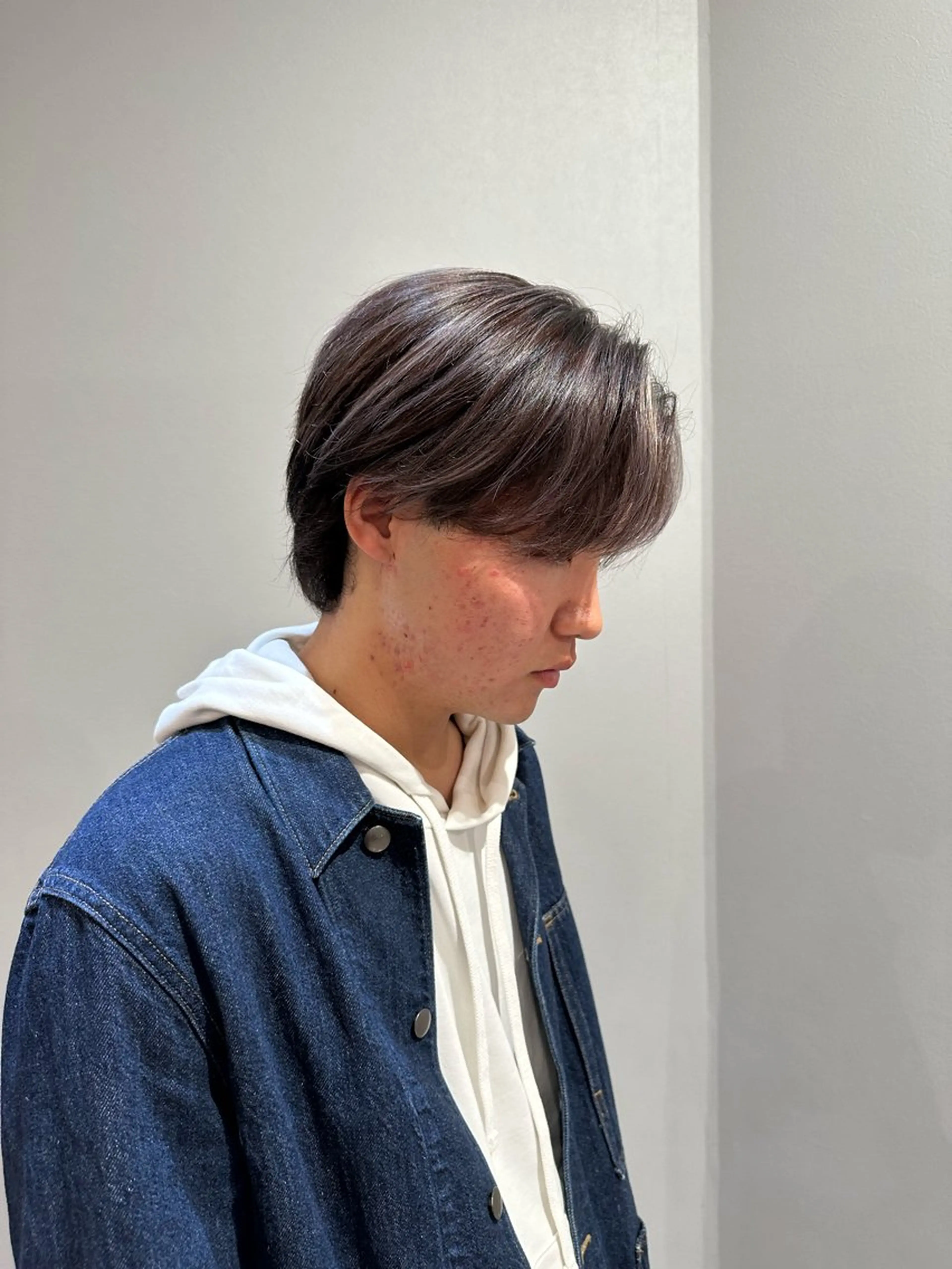 ショート メンズ 中尾 碧斗のヘアスタイル