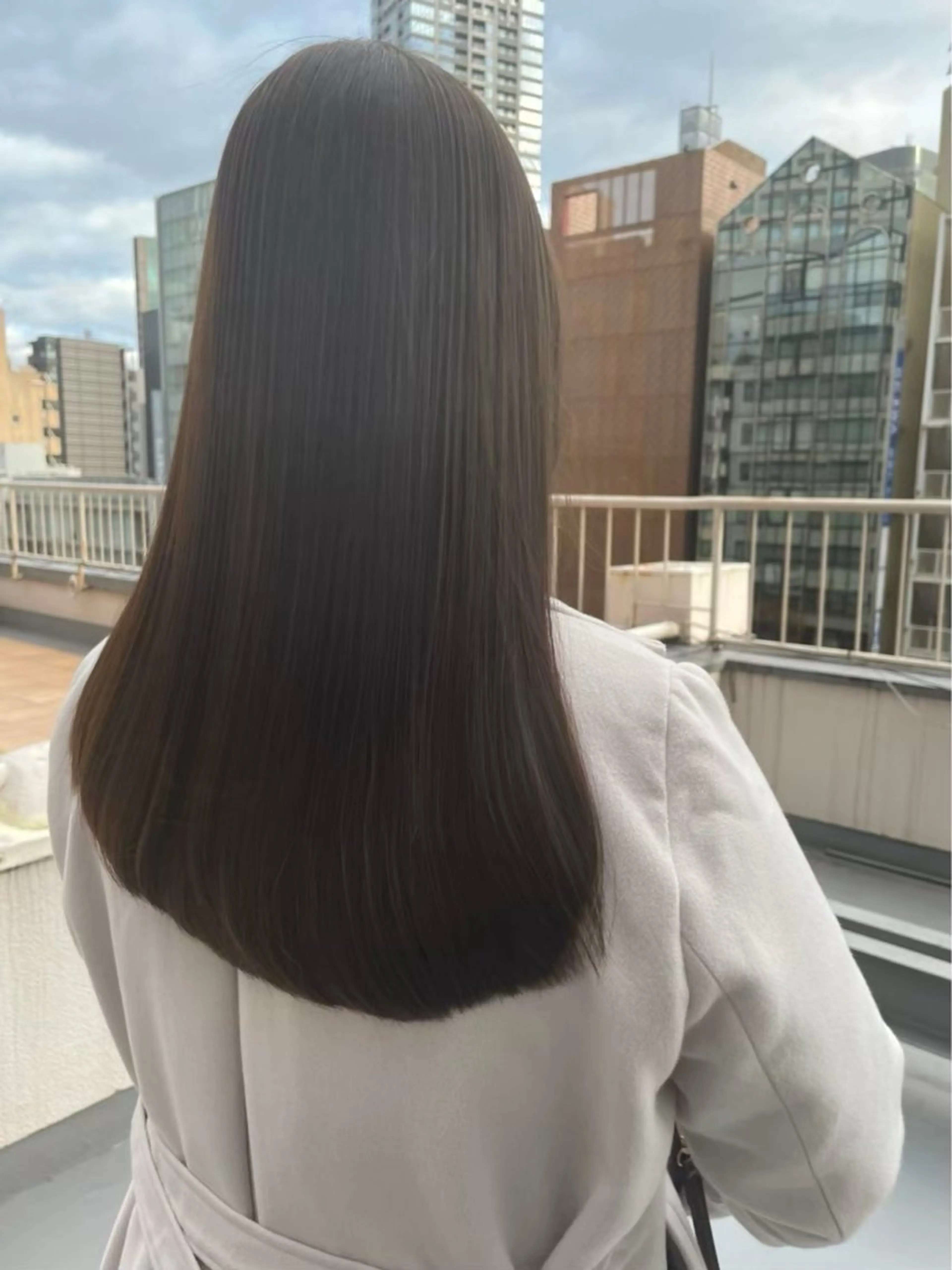 【髪質改善】カット+オベリスク酸性縮毛矯正/¥21500の写真