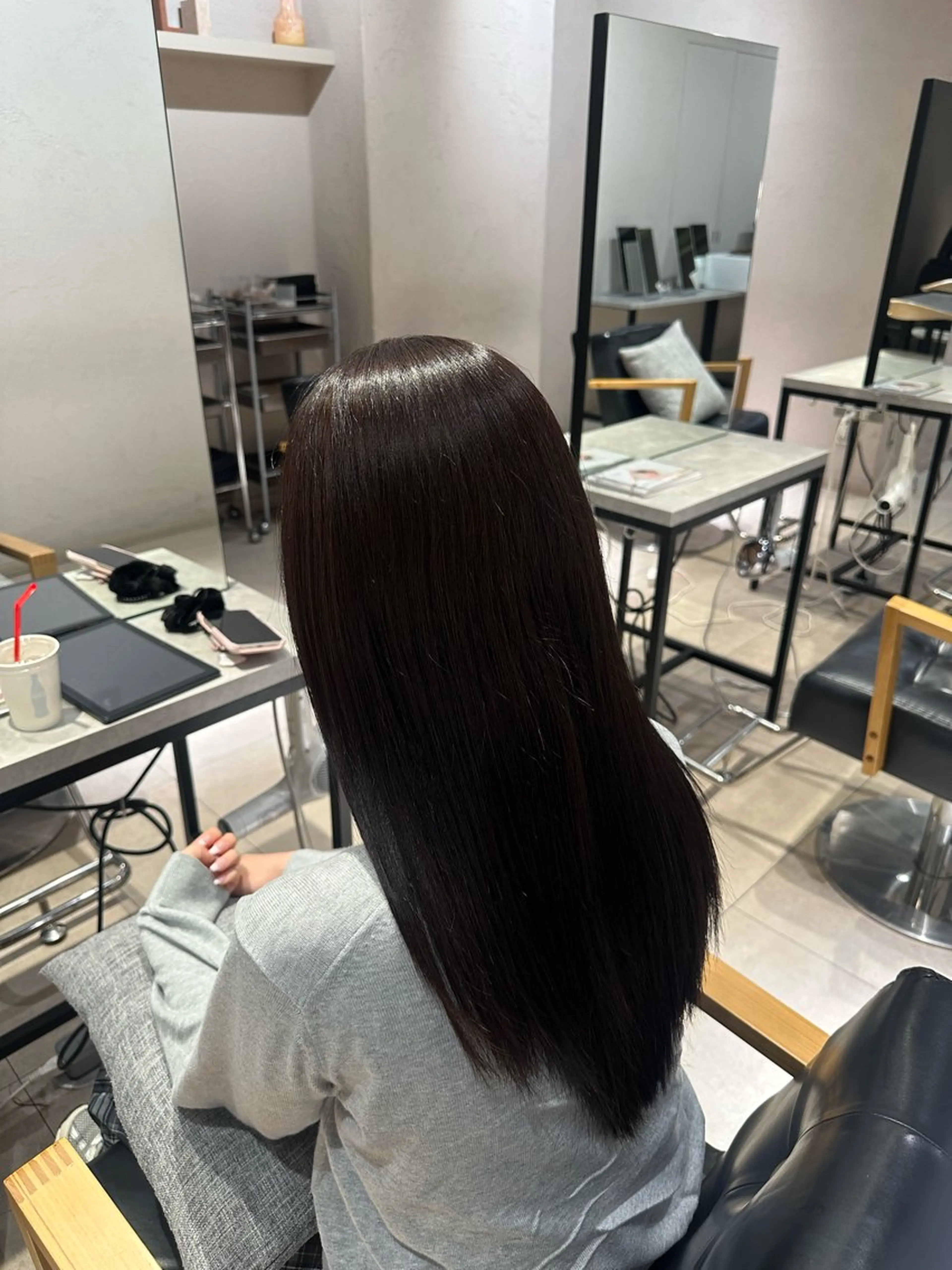 セミロング トリートメント Unami/新宿 TSUKIのヘアスタイル