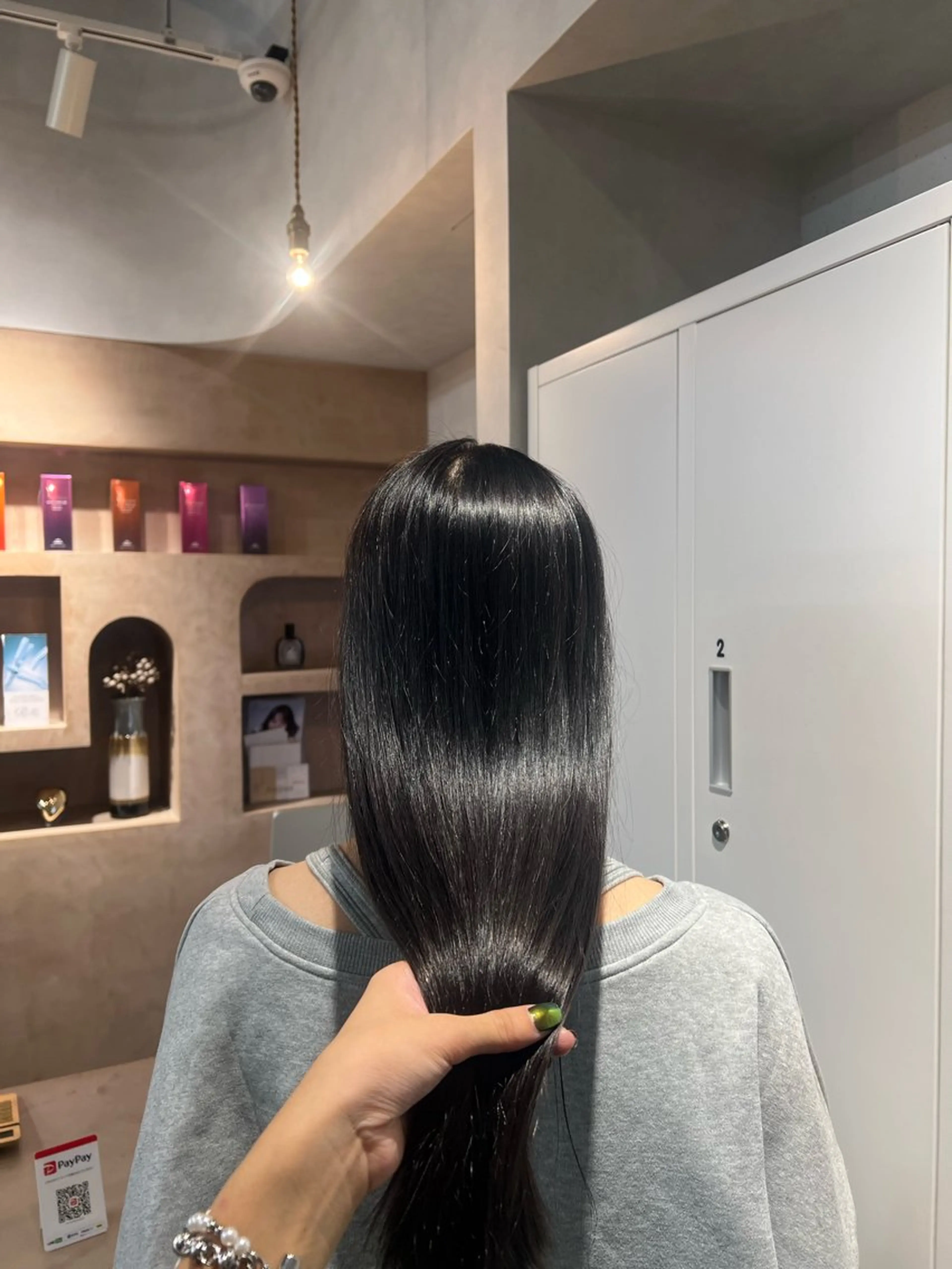 🌟【人気No.1】カット+うる艶カラー+3stepトリートメント ¥7700の写真