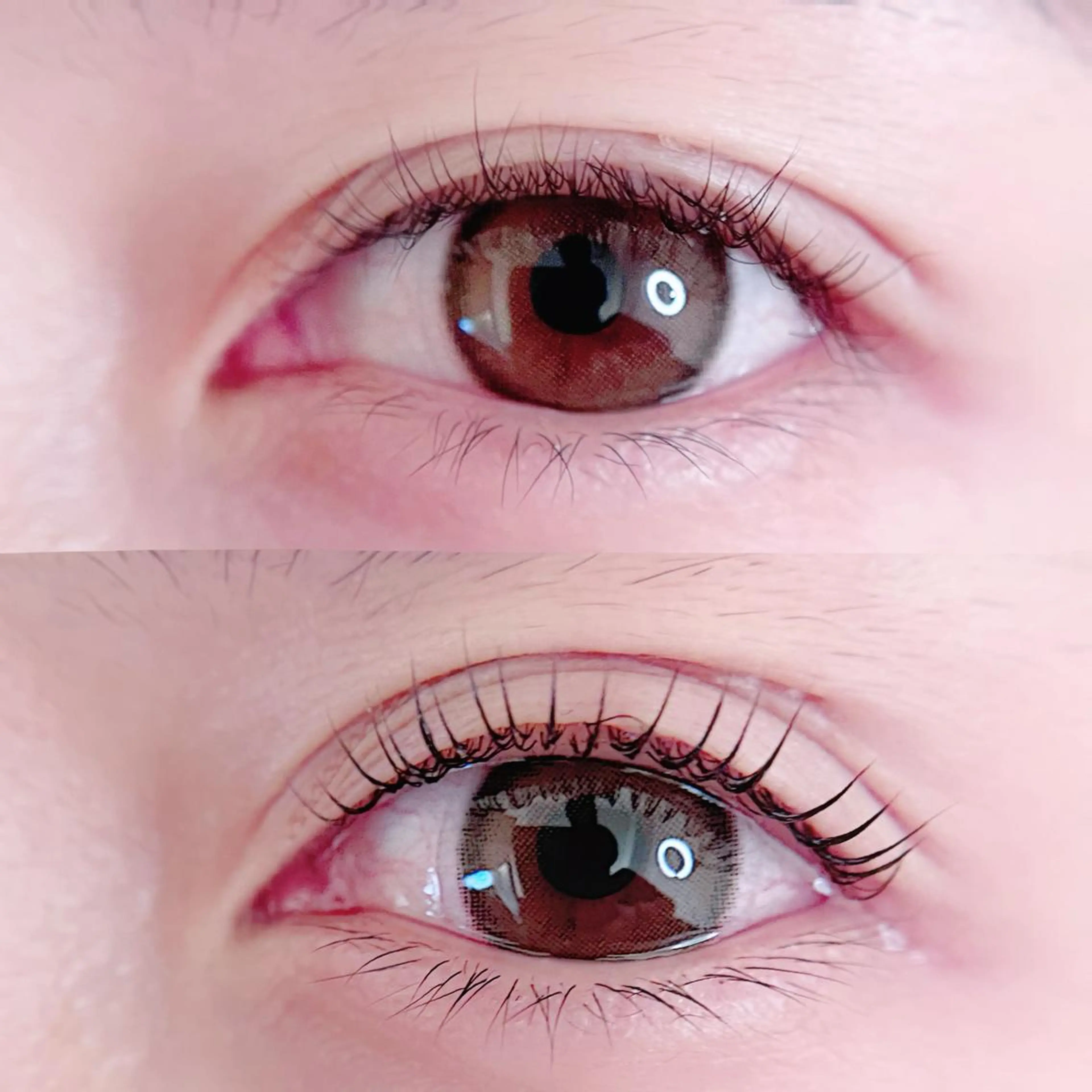 マツエク・マツパ ナチュラル 一重×まつ毛パーマ マツパ 森崎 麗のマツエク・マツパデザイン