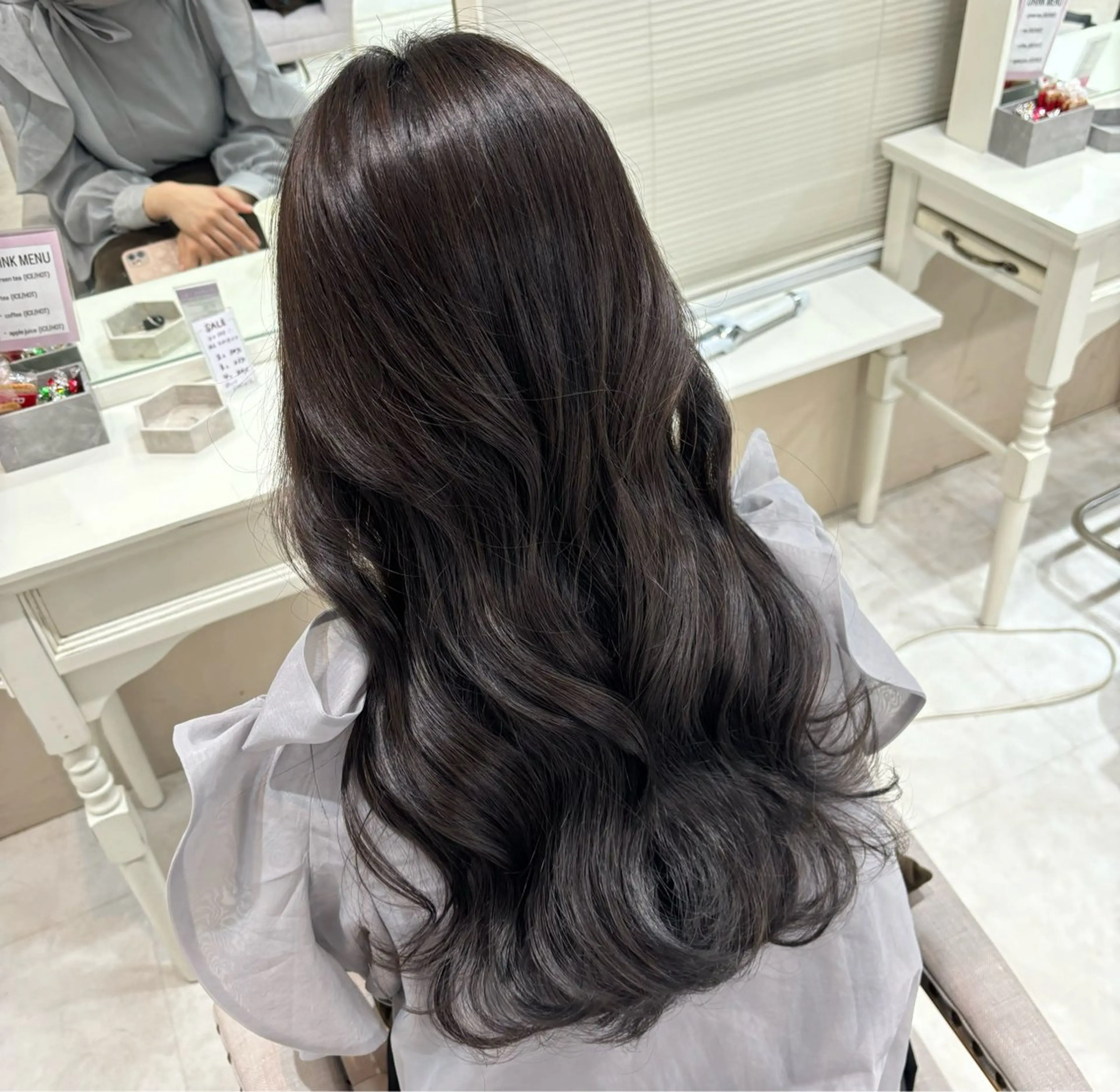 ロング カラー 巻ける縮毛矯正 Sachi🐰のヘアスタイル