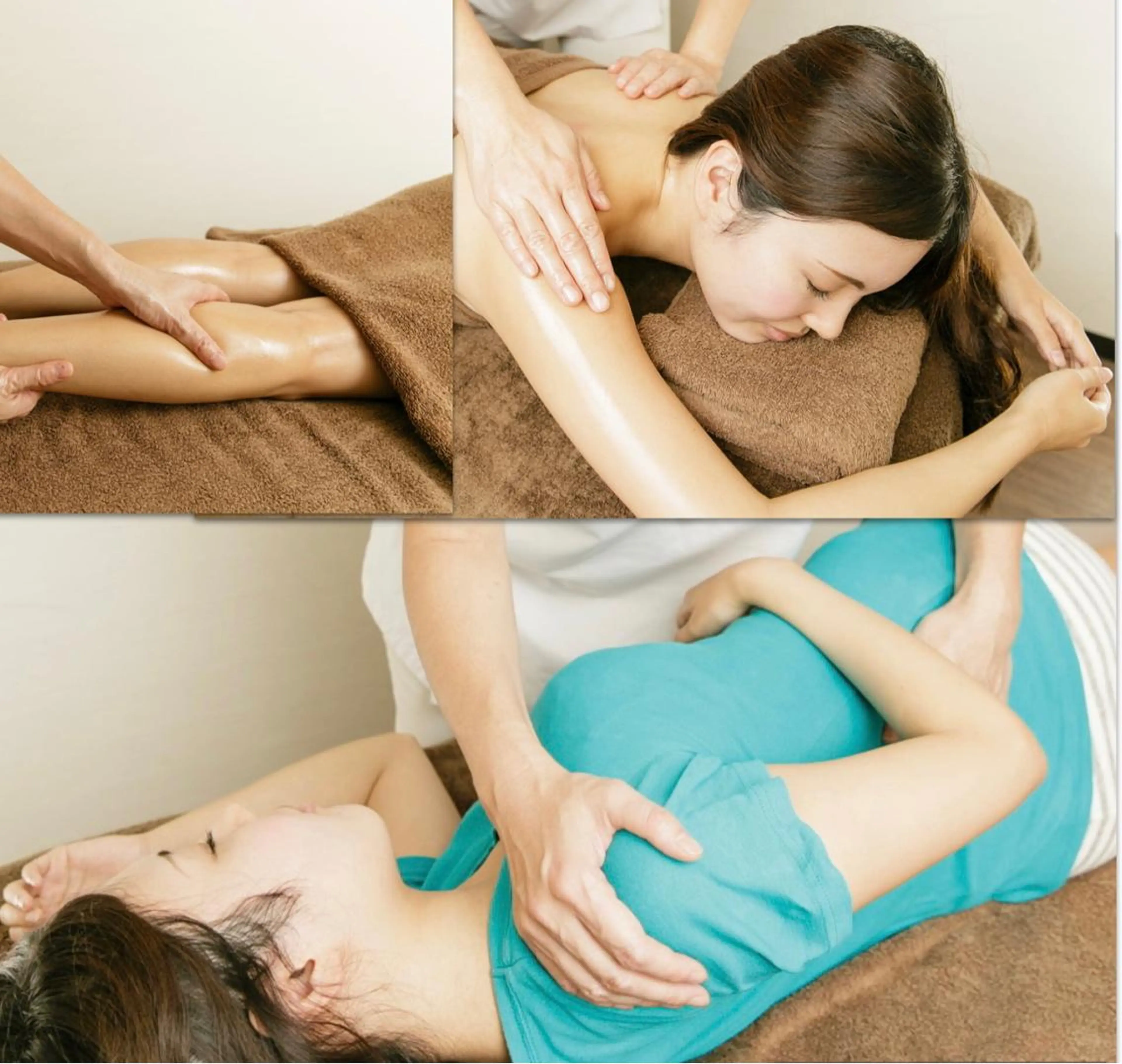 スッキリ100分コース 漢方オイルマッサージ40分＋気功整体60分 ￥10460⇒￥8980の写真