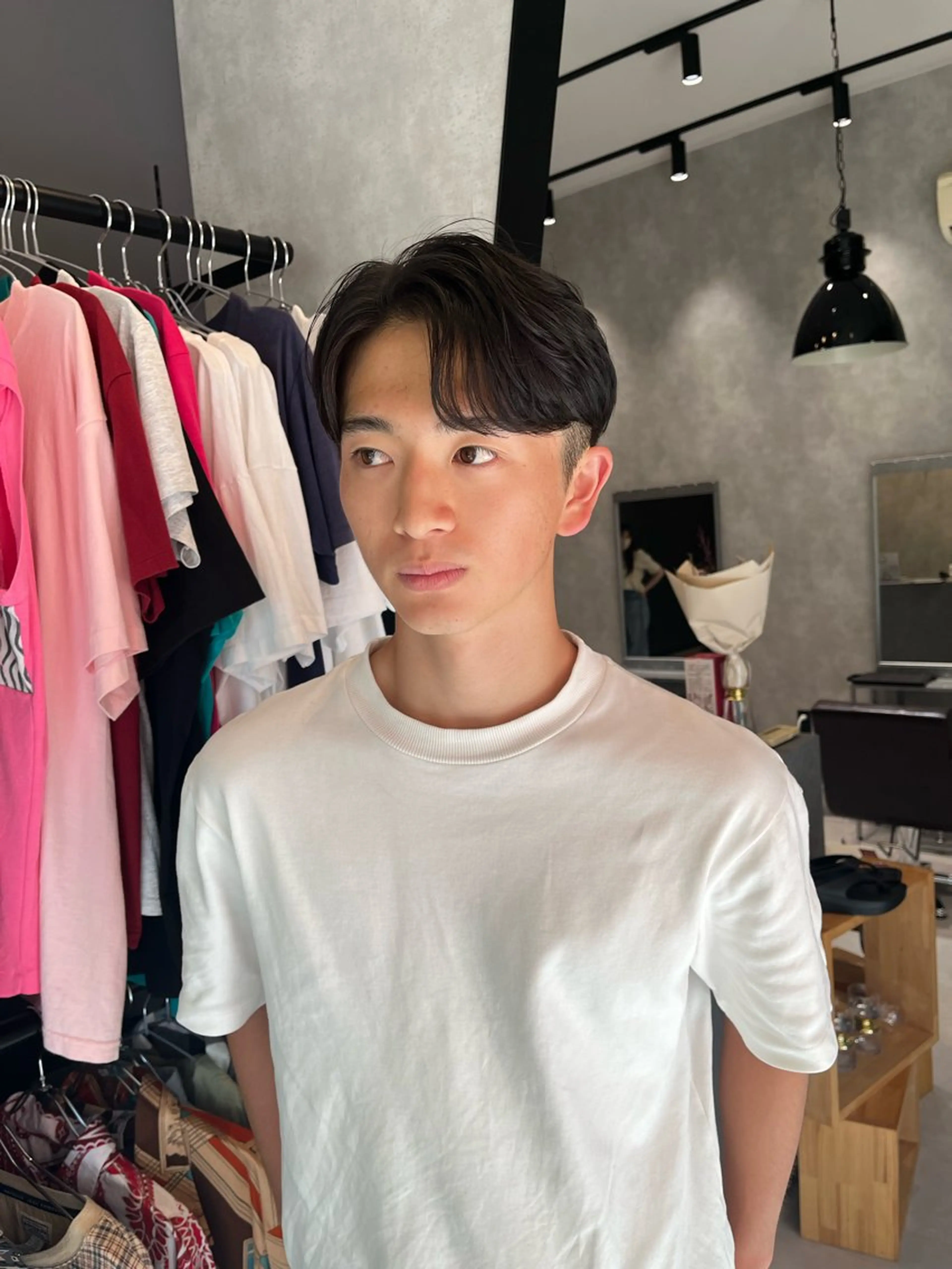 カットなしパーマのみの写真