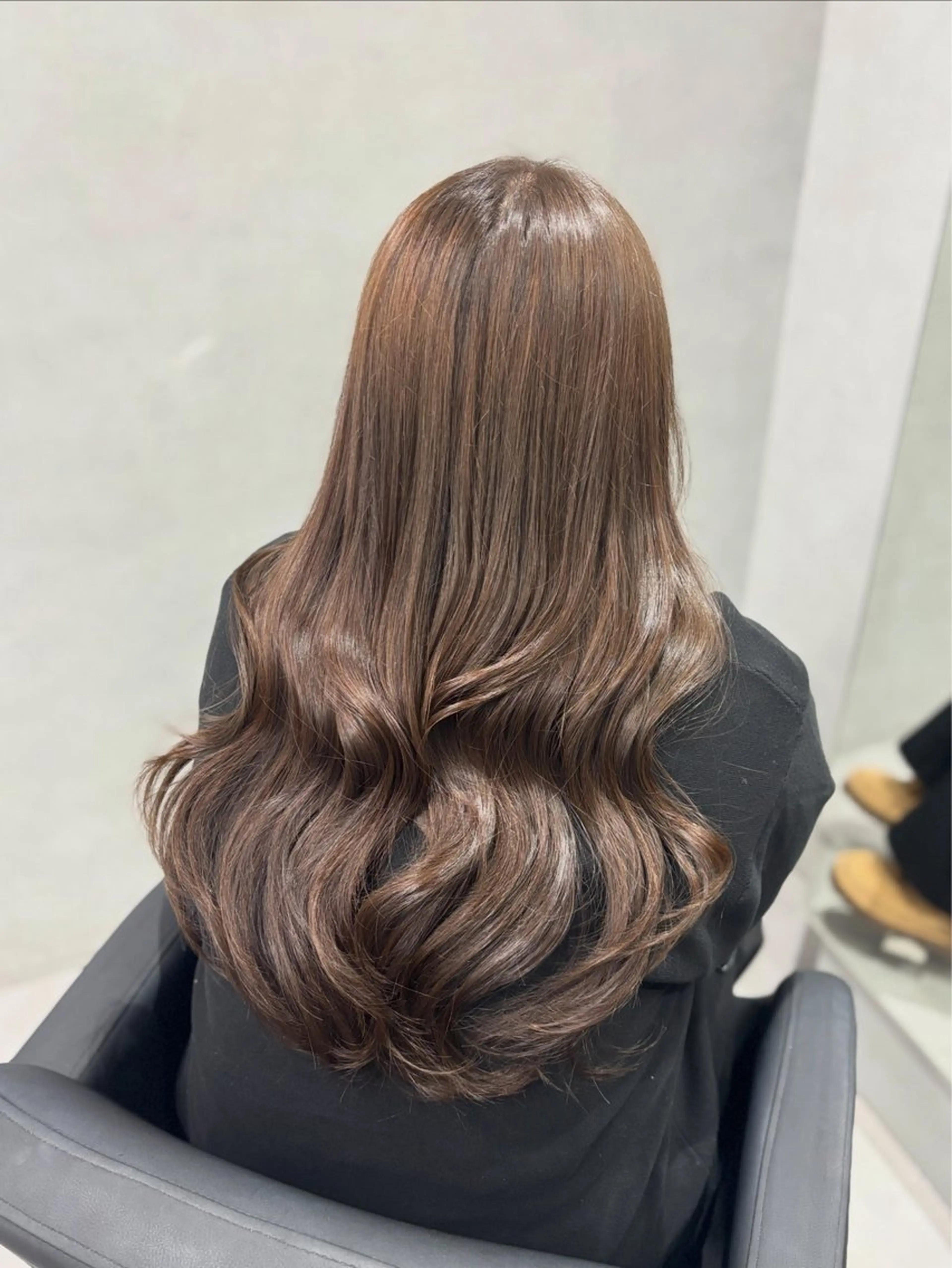 セミロング カラー カット ヘアカラー 顔周り🌸ジエクト 🌸濱吉優希🌸のヘアスタイル