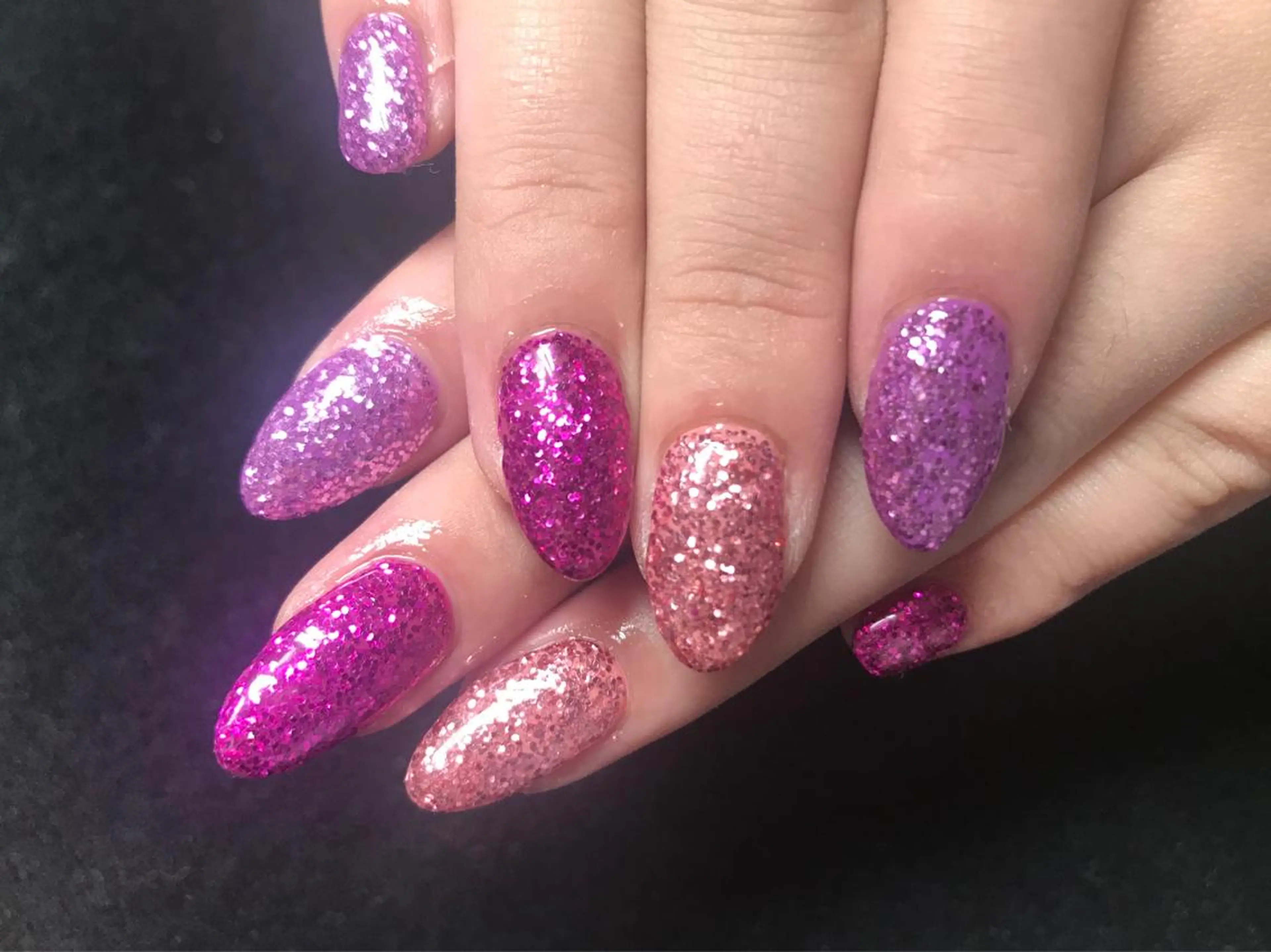 ネイル ハンドネイル Mana‪ ‪·͜· ❤︎‬のネイルデザイン