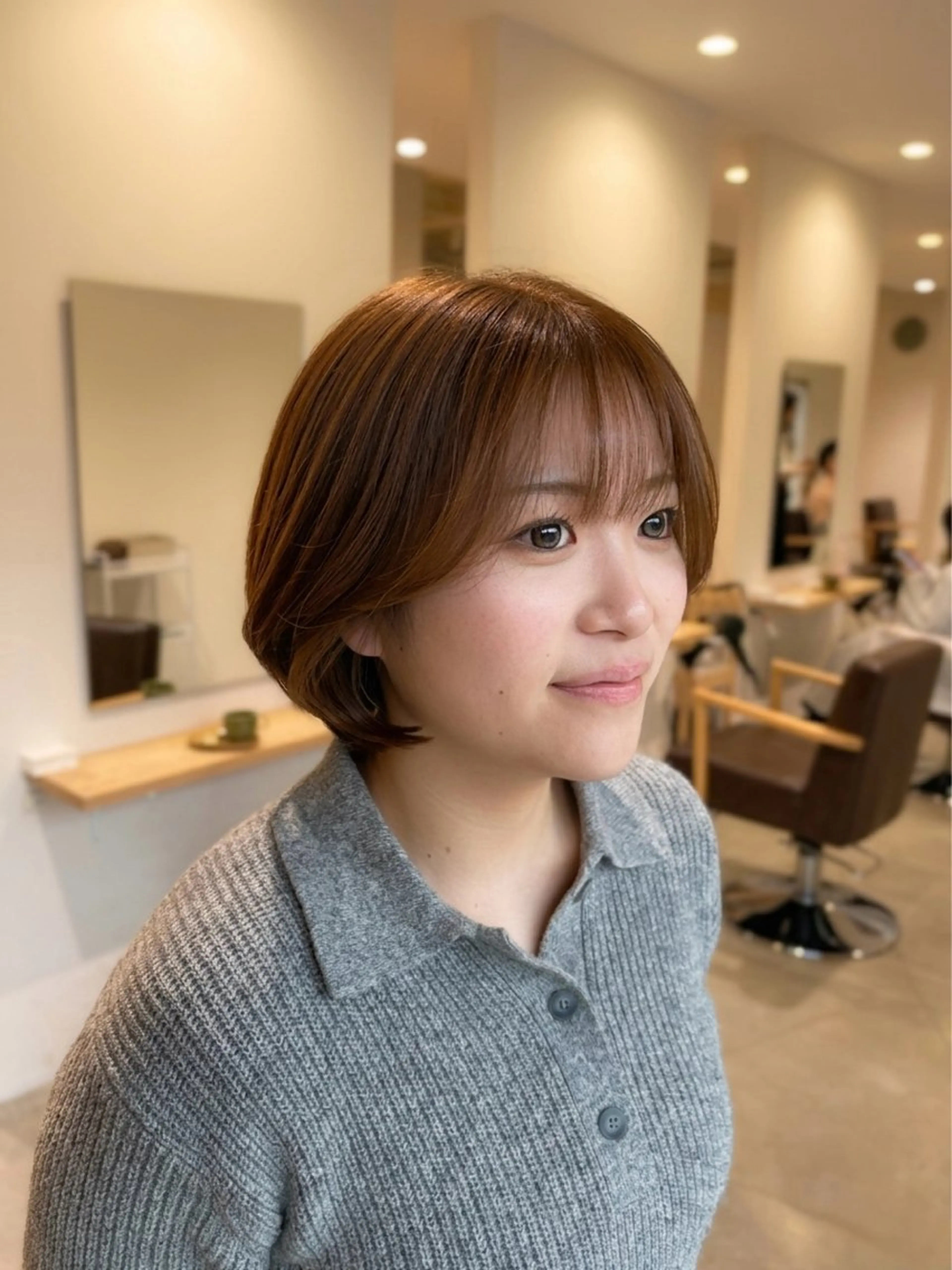 ショート カラー カット ヘアカラー ヘッドスパ 【SASE】大人上品 💍/ユウガ⭐️のヘアスタイル