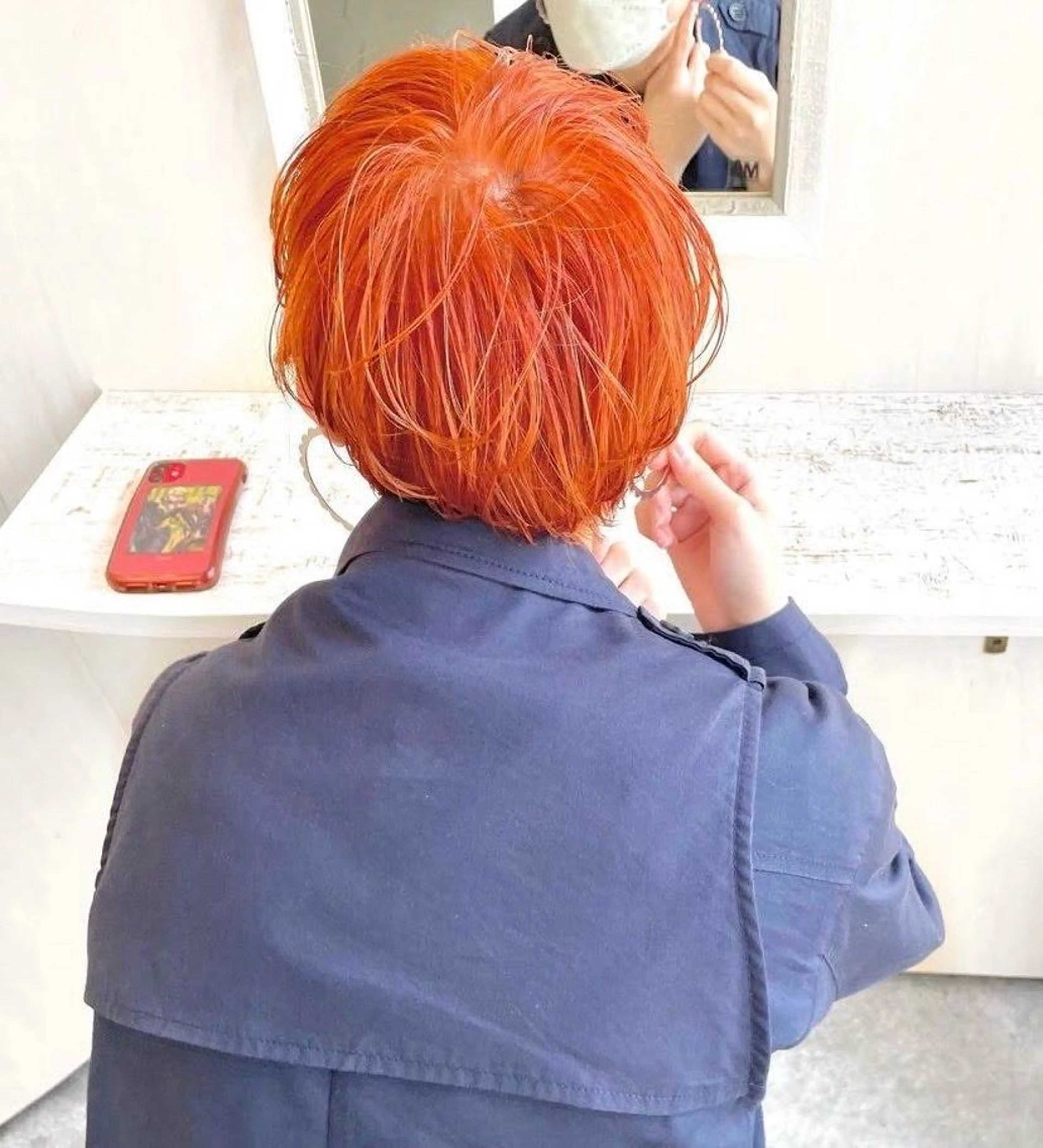 カラー 🌷ちひろ/ショート /パーマ🌷のヘアスタイル