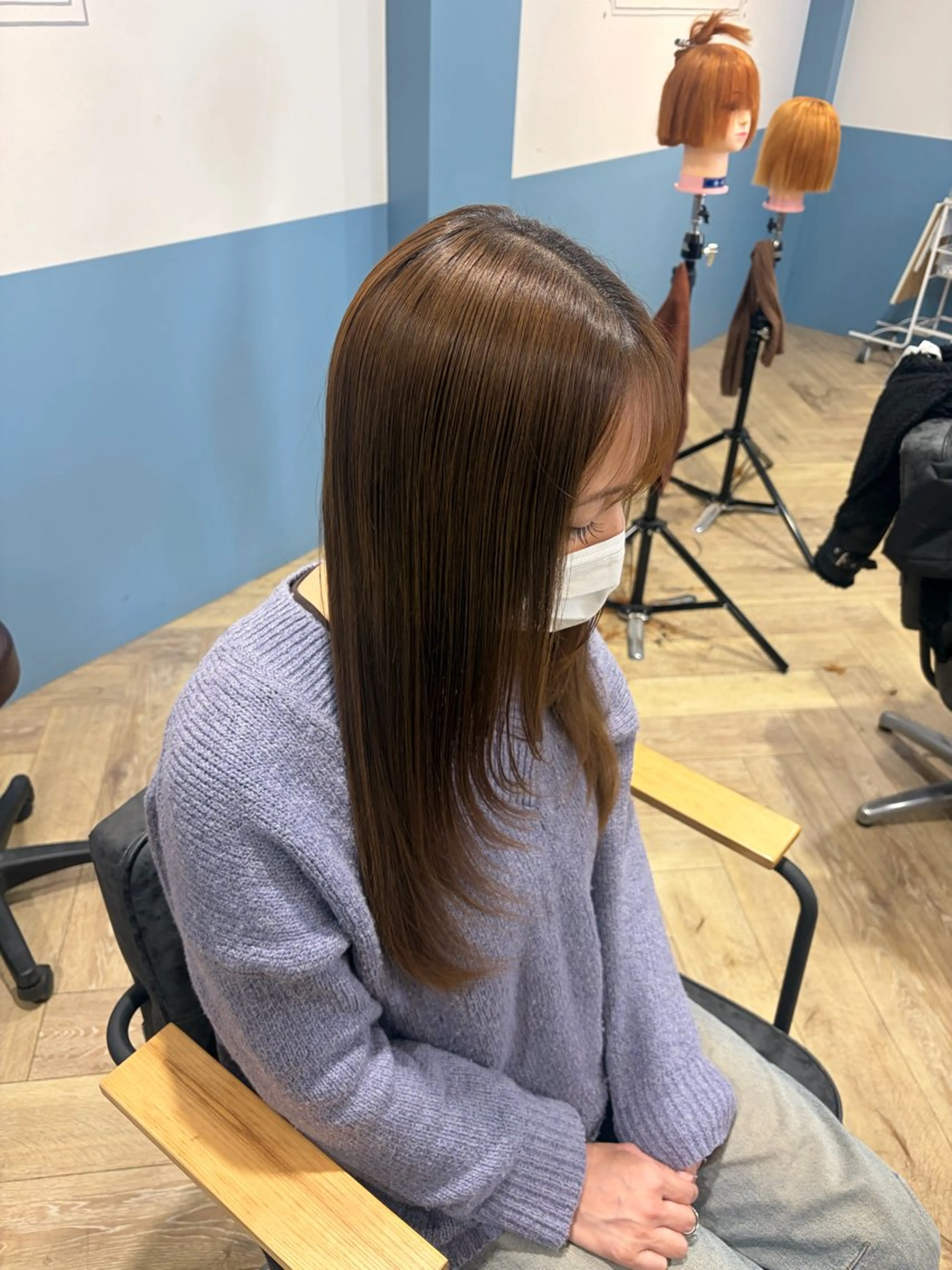 ロング 聖菜/ hina /レイヤー/艶カラーのヘアスタイル