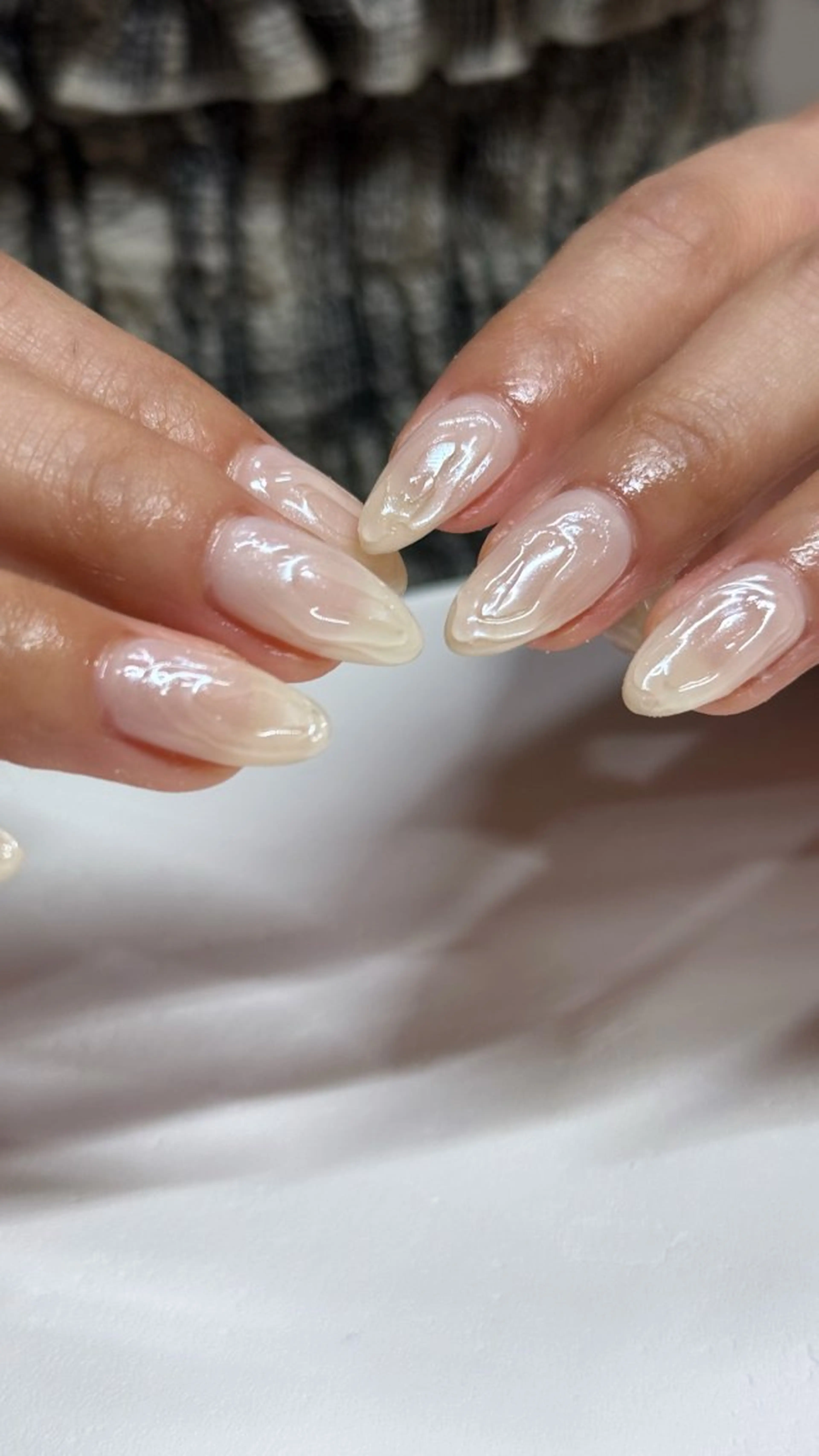 ネイル ハンドネイル mai♡マグネット/ ニュアンス/マツパのネイルデザイン