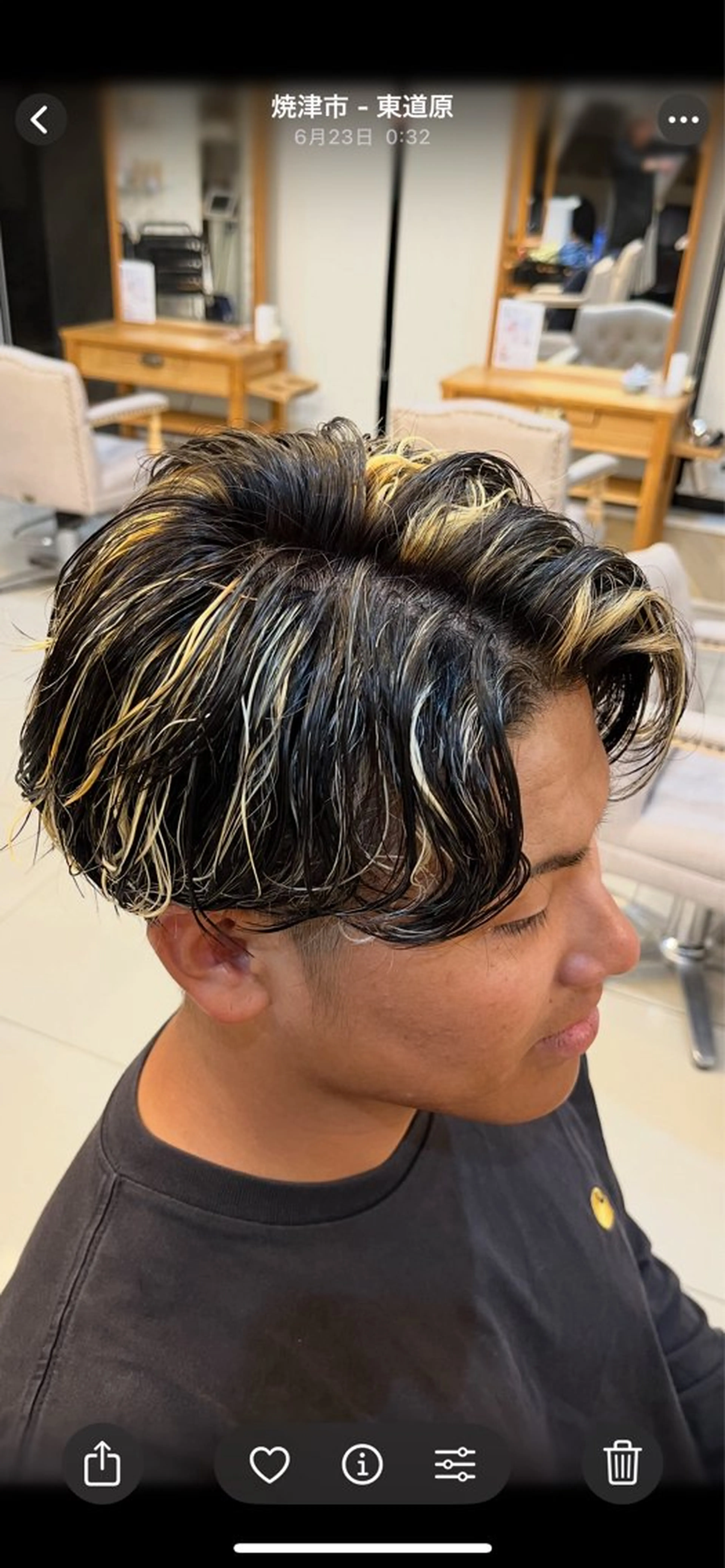 パーマ メンズ 望月 佑茉のヘアスタイル