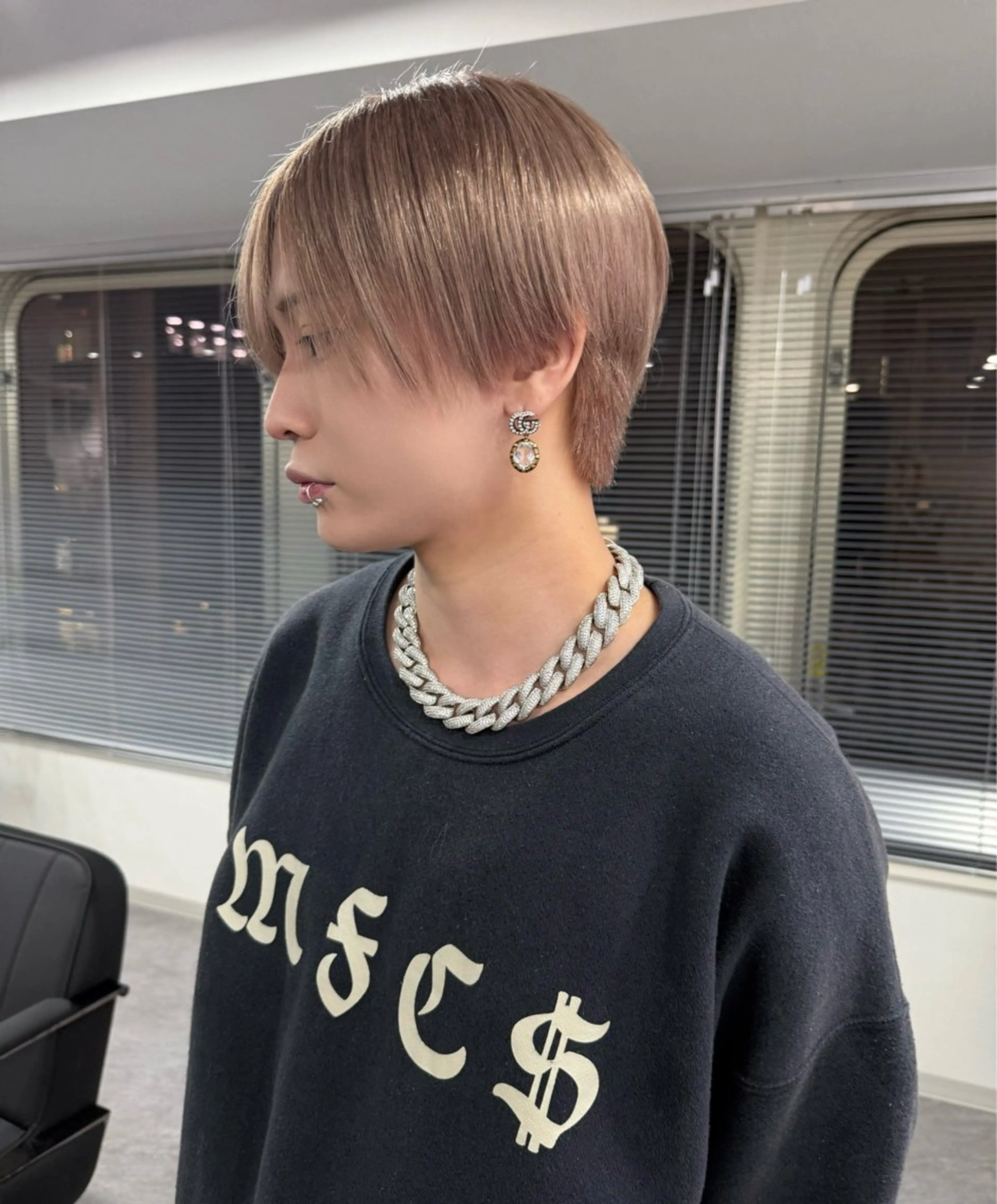 メンズ 【色落ちまで可愛い】 mao🐩💜のヘアスタイル