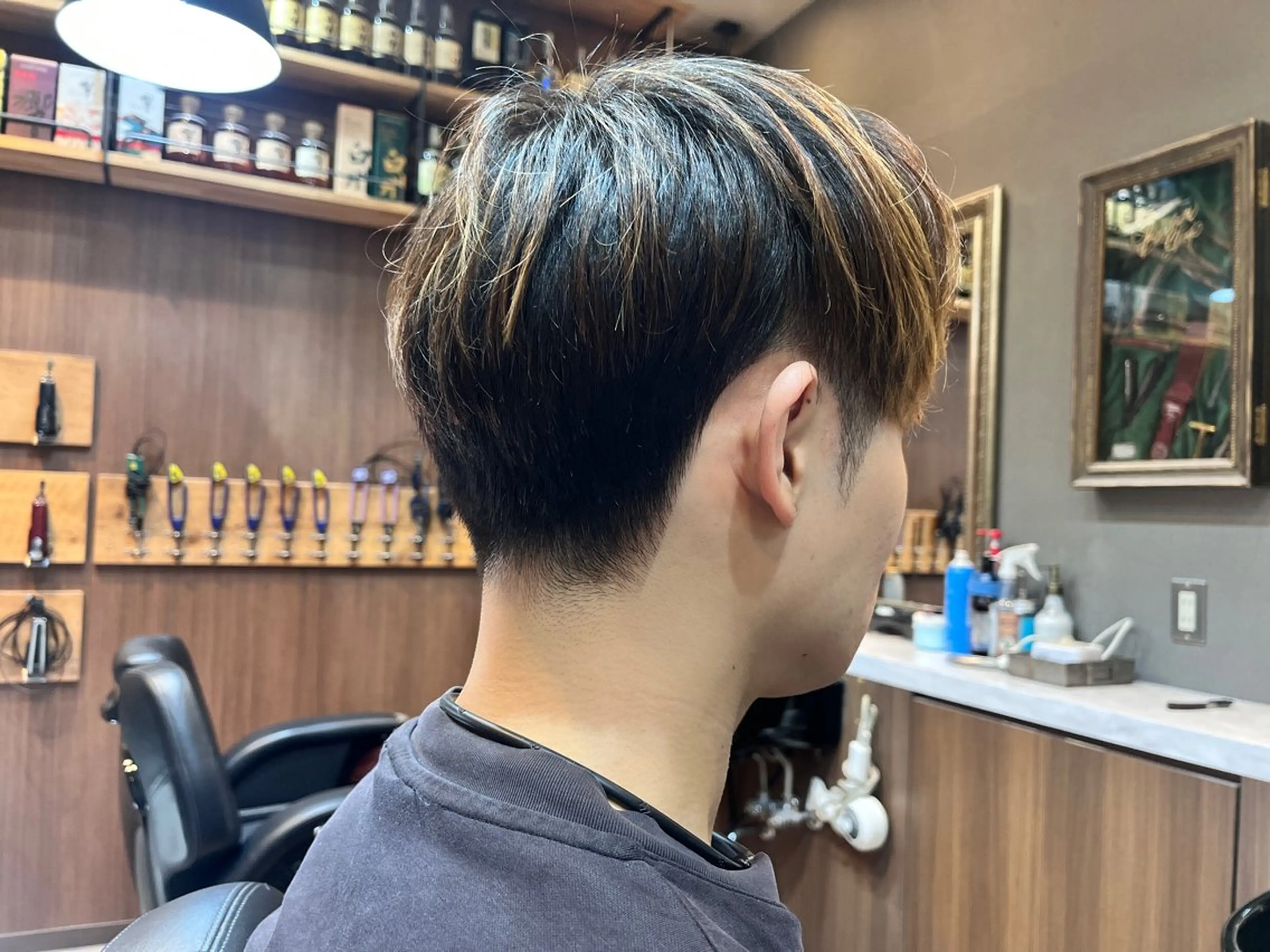 ショート メンズ マッシュ barber shop SUBARU所属・カットモデル募集中！ 澤田　葵のヘアスタイル