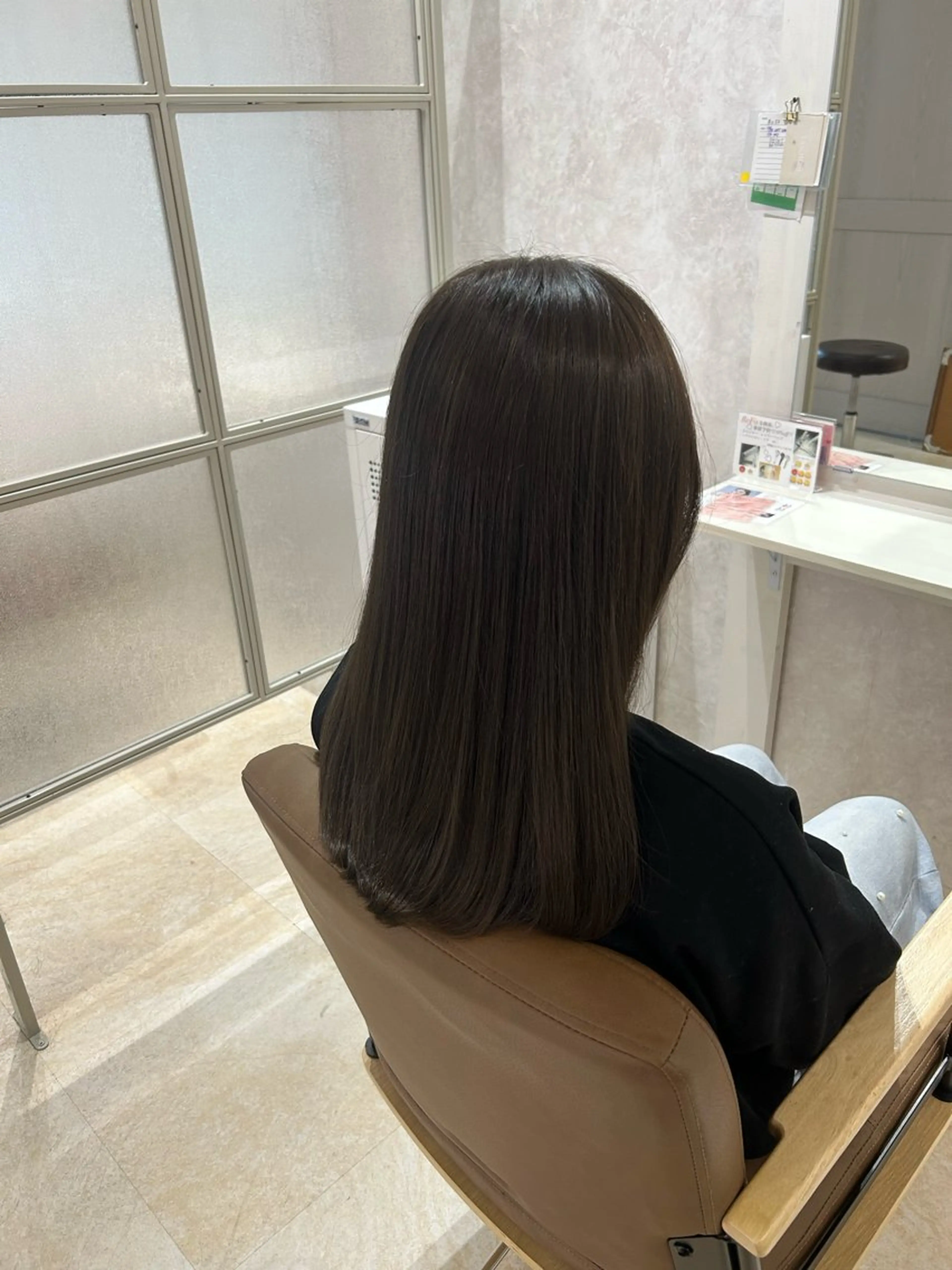 ミディアム カラー ヘアカラー トリートメント ヘアセット 💙まこと💙艶 カラー(Rico)のヘアスタイル