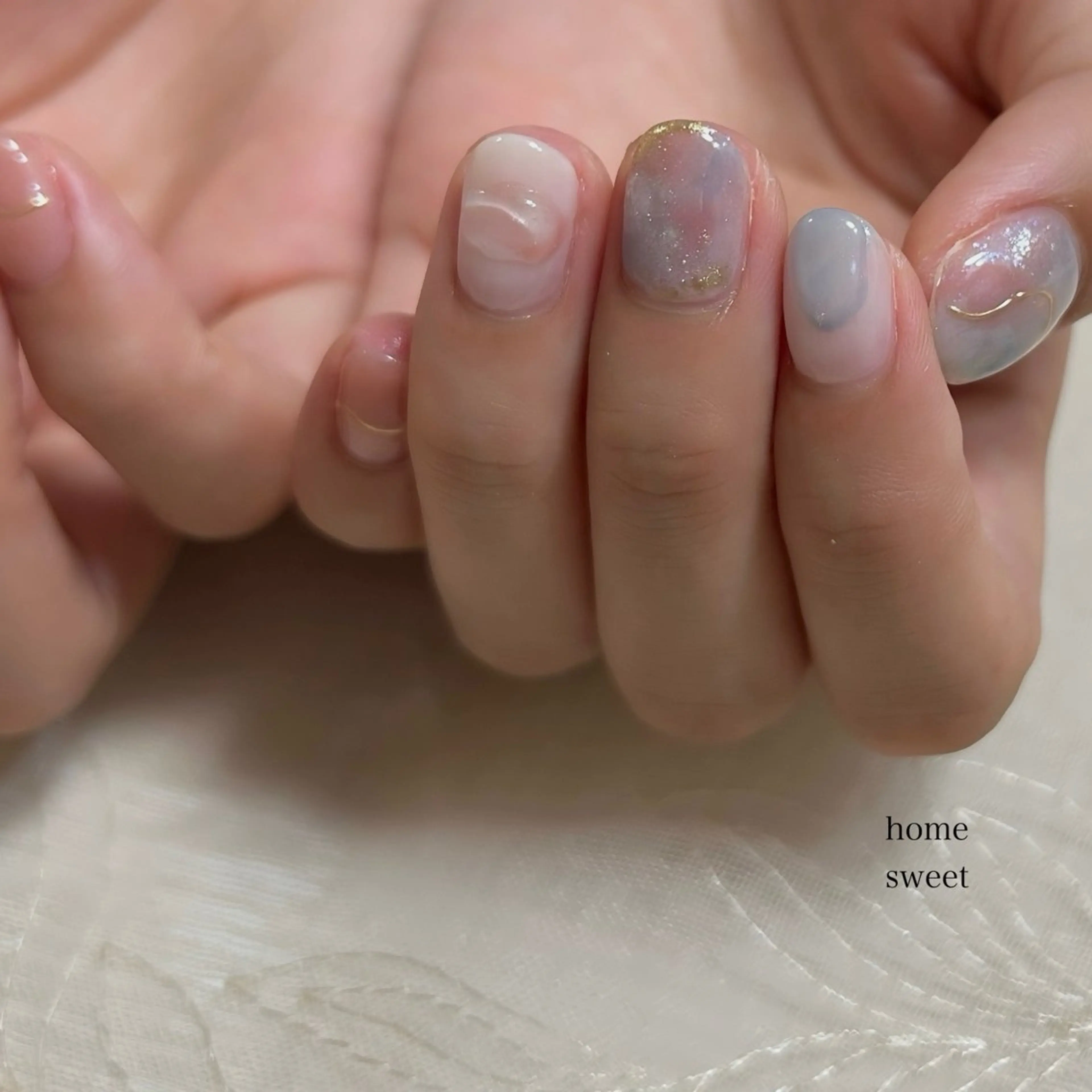 ショート ショートネイル. Home sweetのネイルデザイン