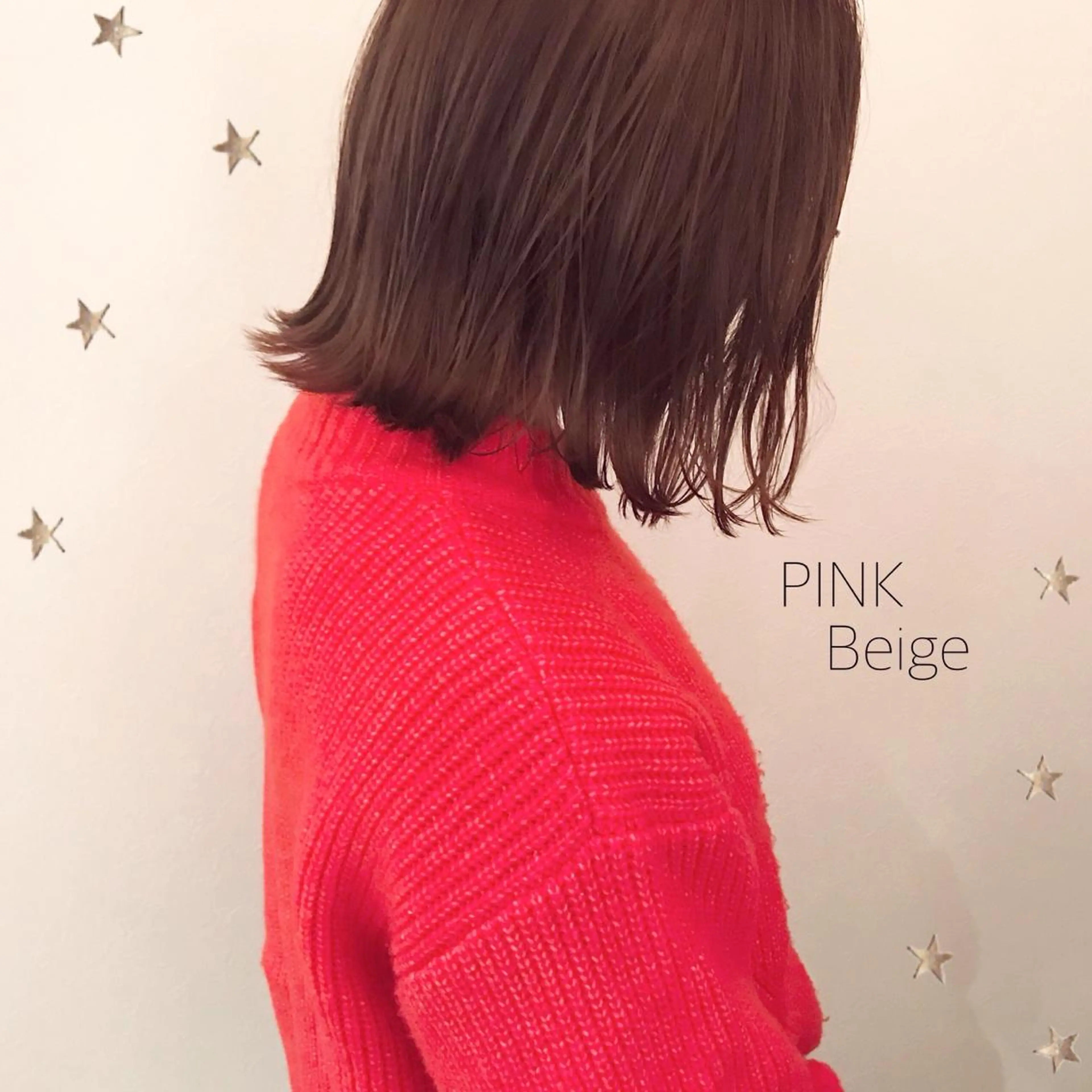 ミディアム カラー 市川 千夏のヘアスタイル