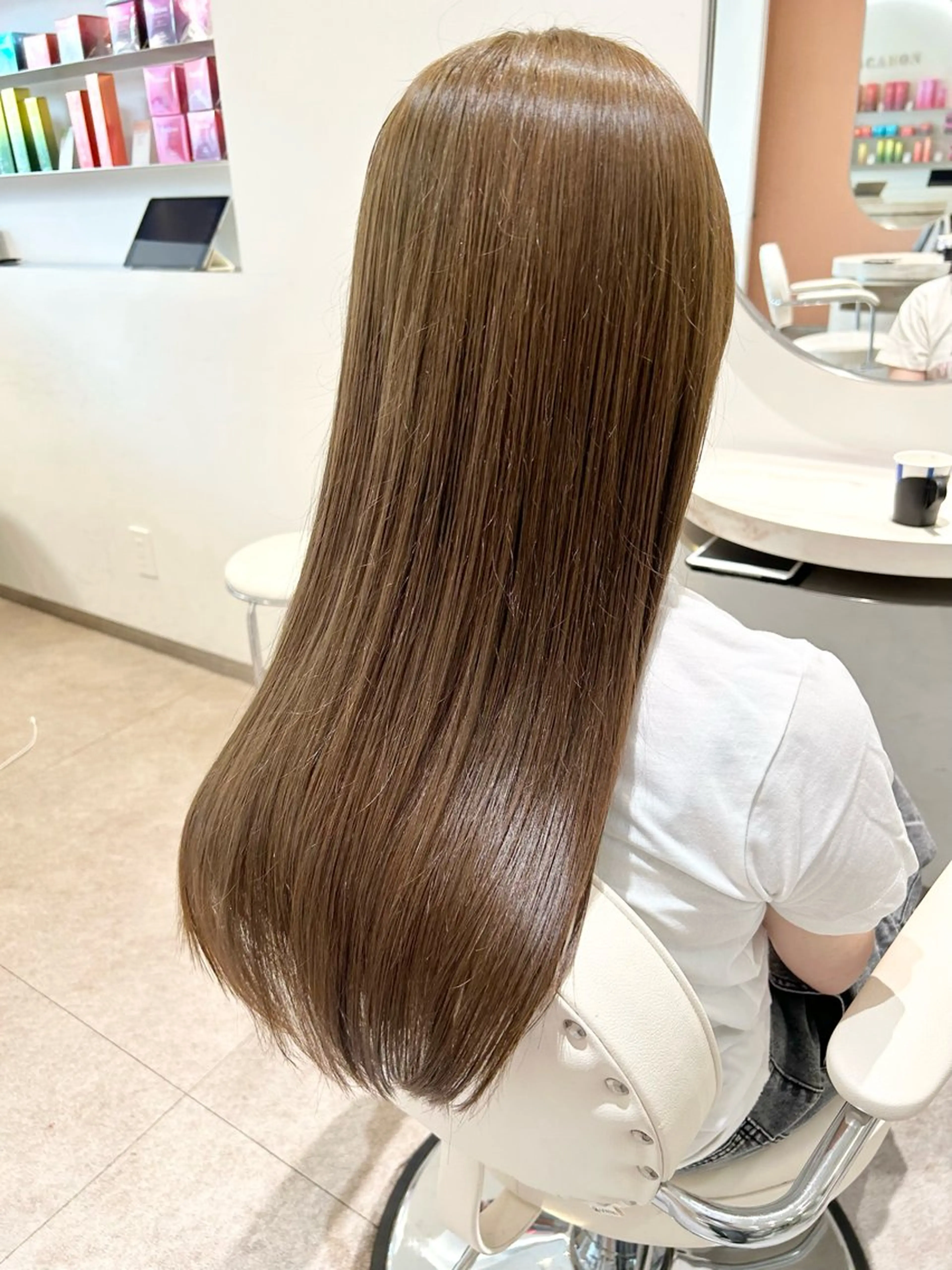 縮毛矯正＋似合わせカットの写真