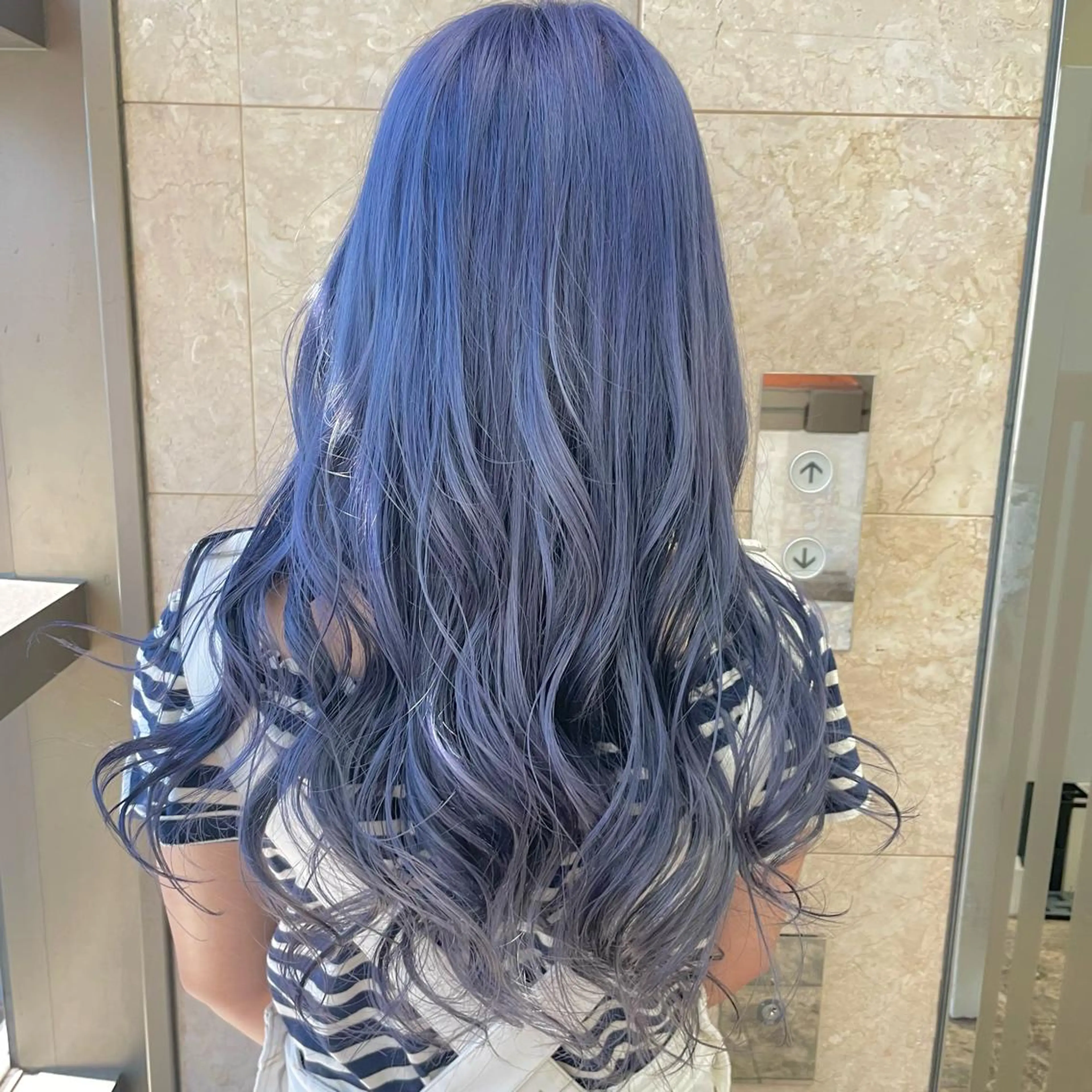 ロング カラー カット ヘアカラー Blanche by artina川崎店所属・ゆう🫧 透明感/ハイトーンのヘアスタイル