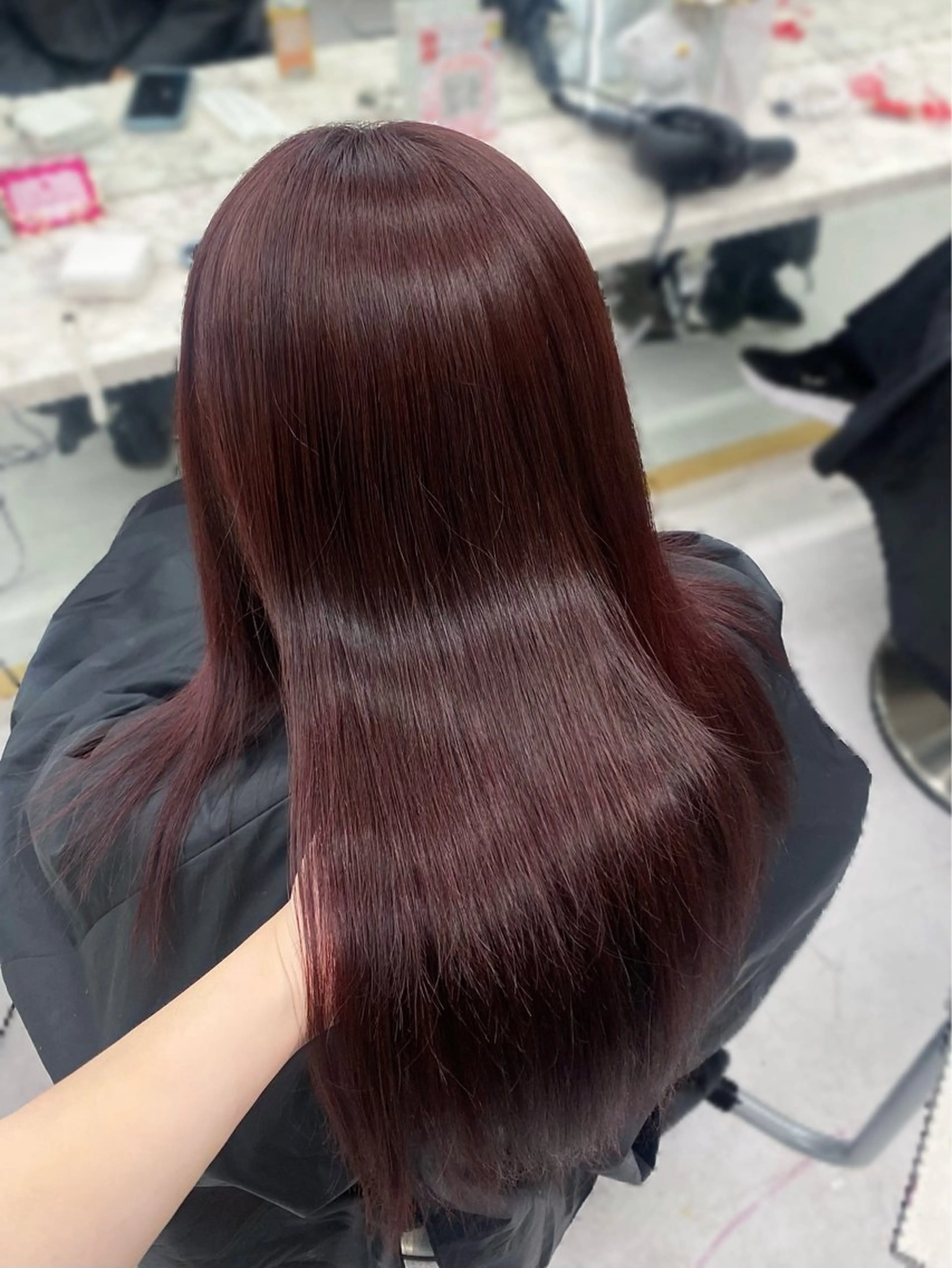 ロング カラー 🖤韓国･網紅 KOYUKI🖤のヘアスタイル