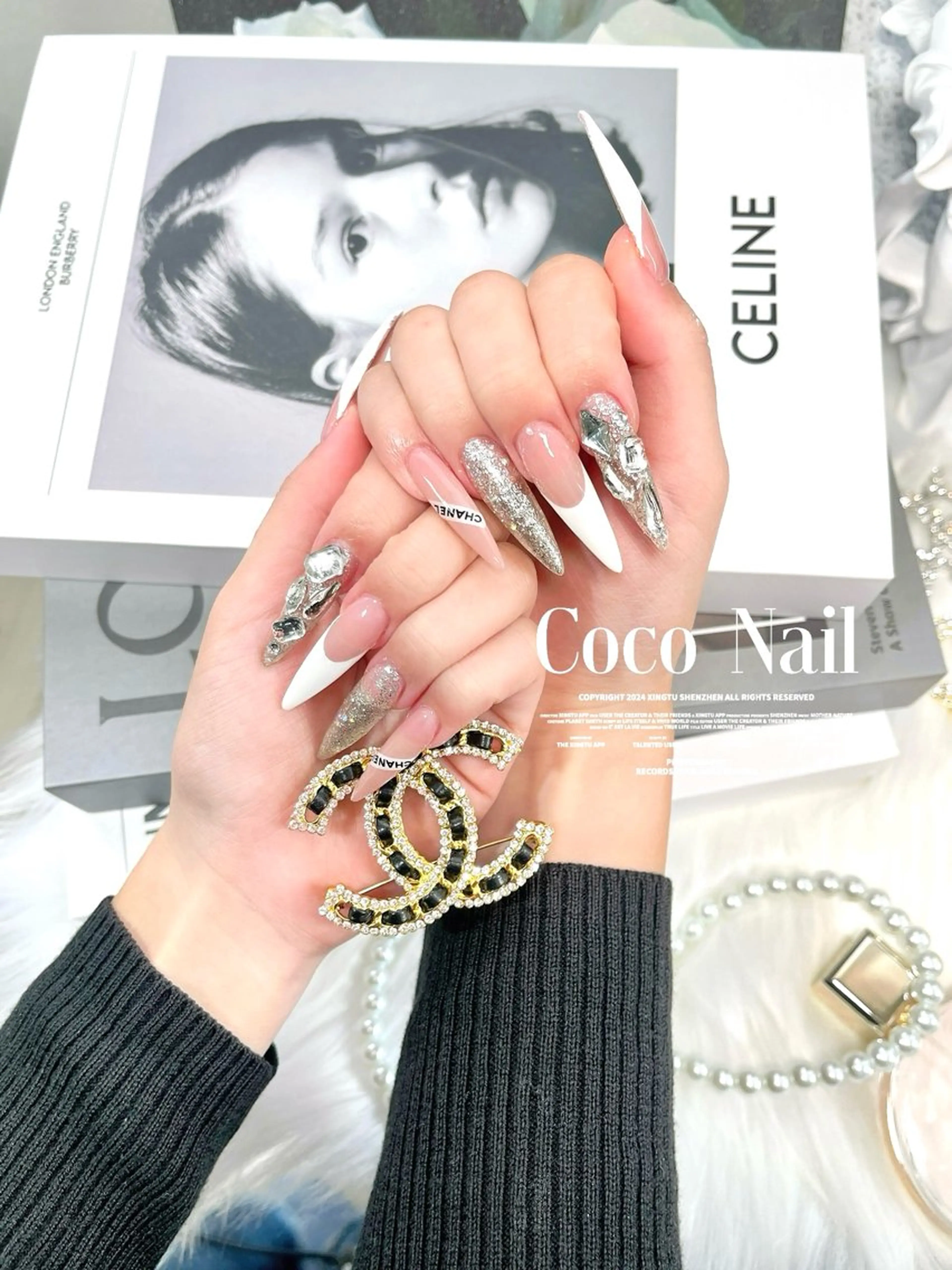 ネイル ロングネイル Nail Studio 331のネイルデザイン