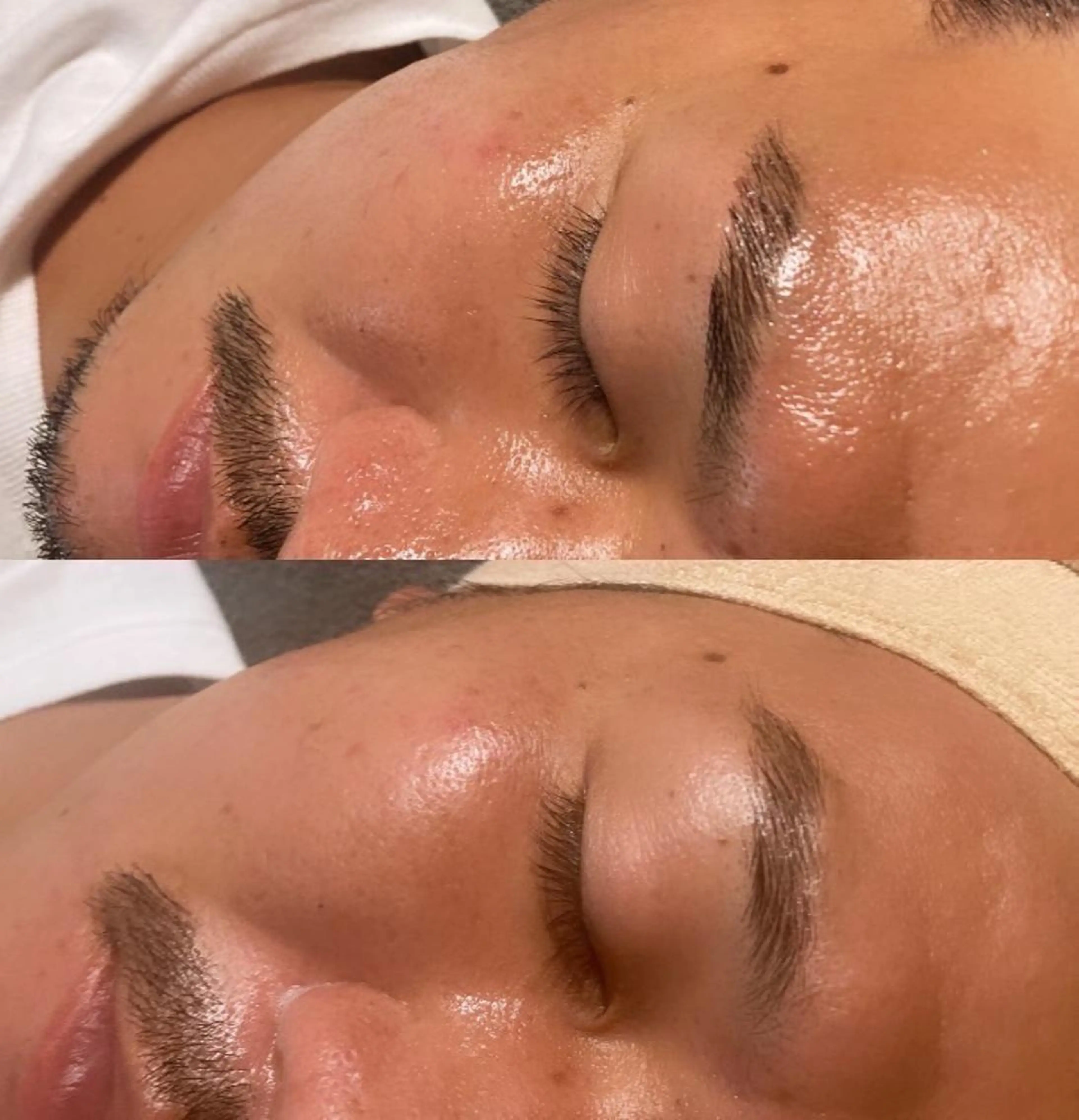 カラー メンズ アイブロウ メンズアイブロウ 眉毛ワックス脱毛 ponopipi 宇津木の眉毛・アイブロウイメージ