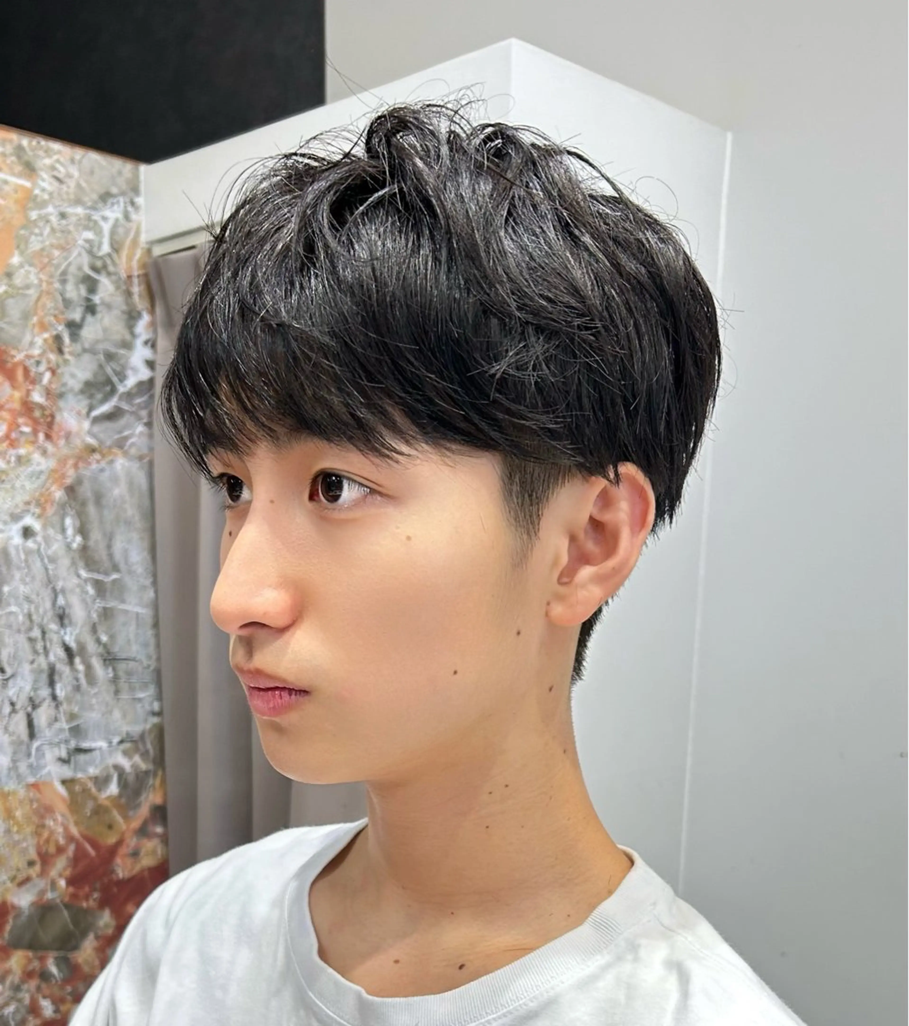 メンズ calna by ELMO  上ノ井のヘアスタイル