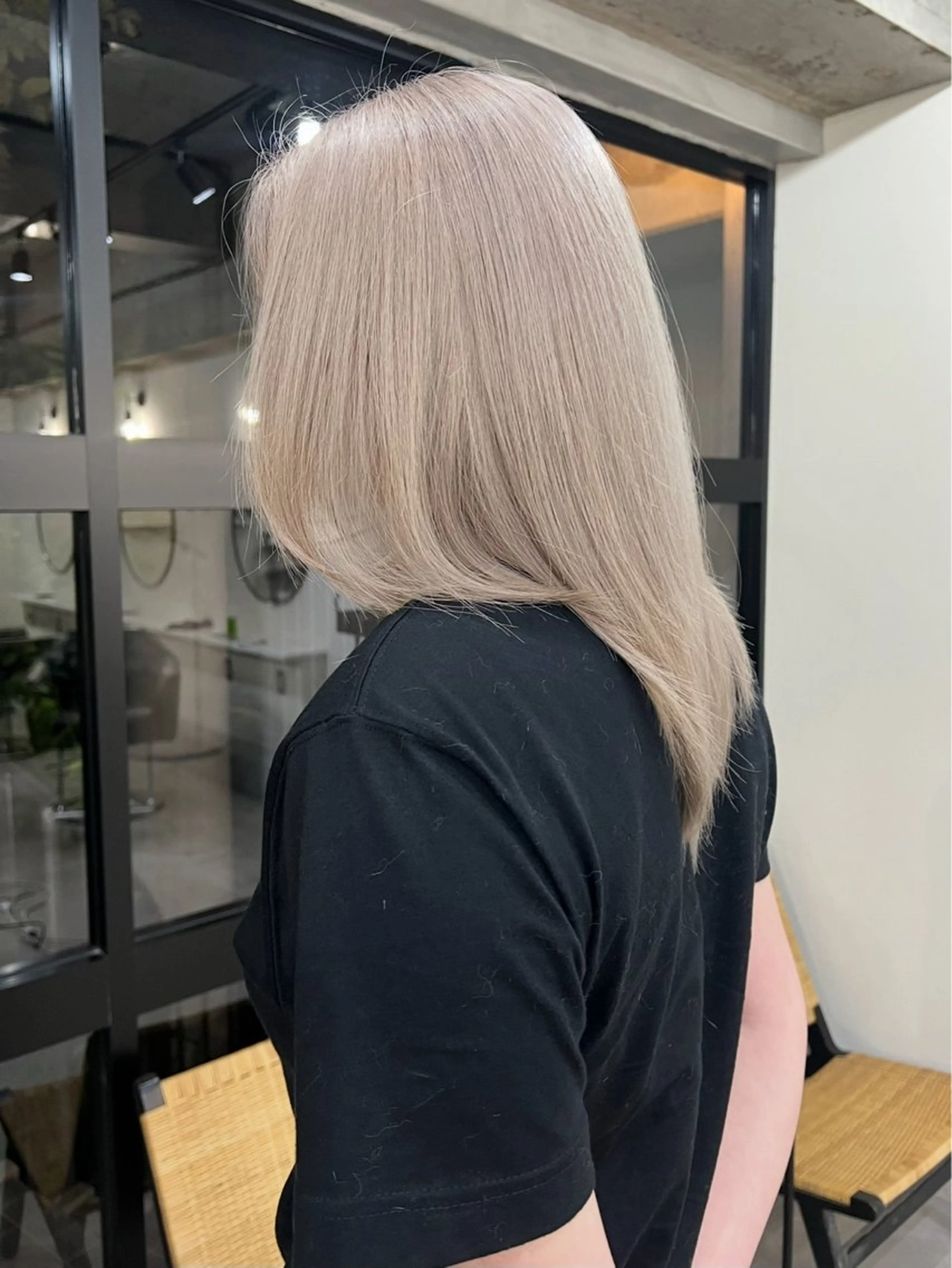 ミディアム LA KING 👑 【ハーツ】艶髪のヘアスタイル