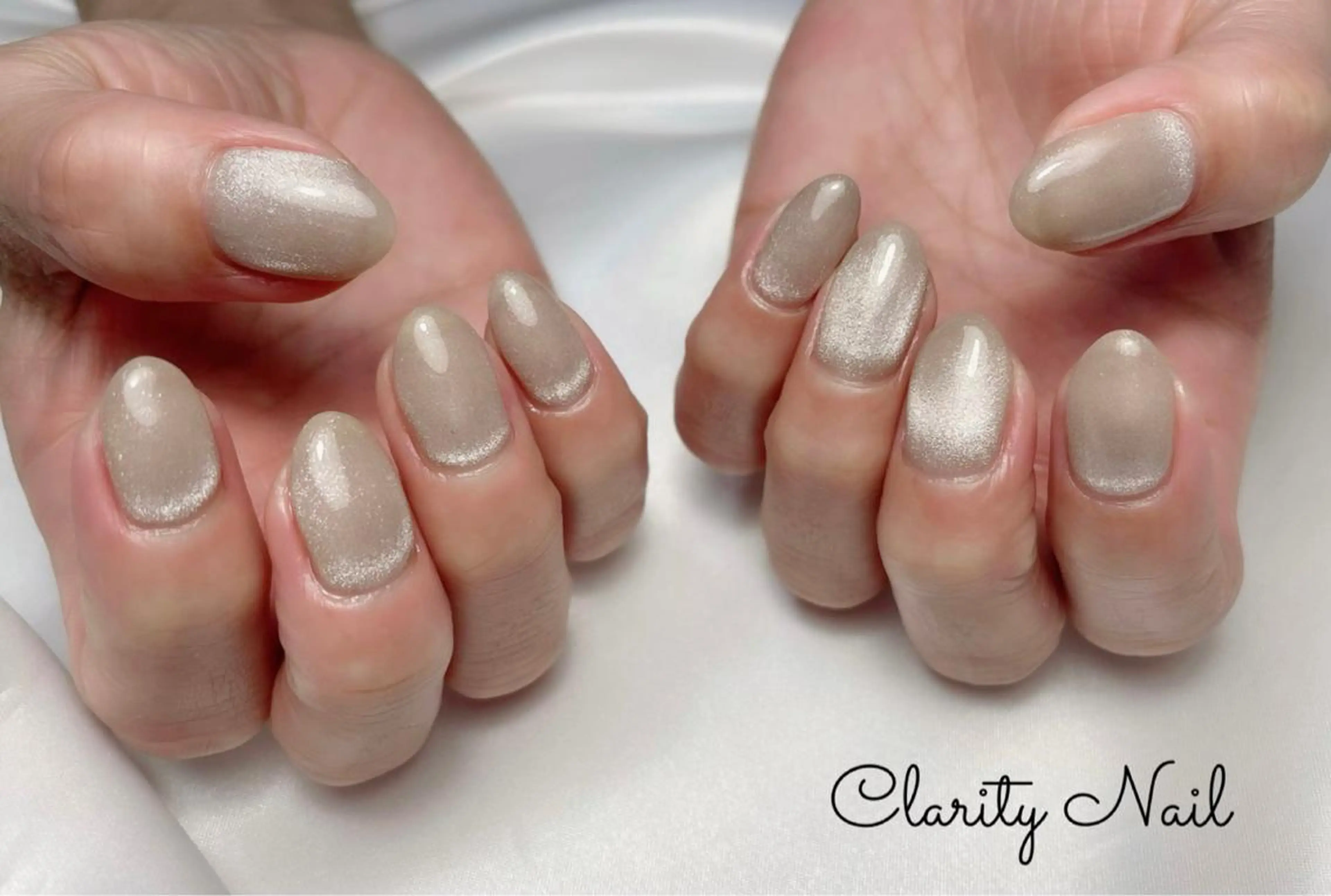 ネイル マグネットネイル ワンカラーネイル ハンドネイル Clarity Nailのネイルデザイン