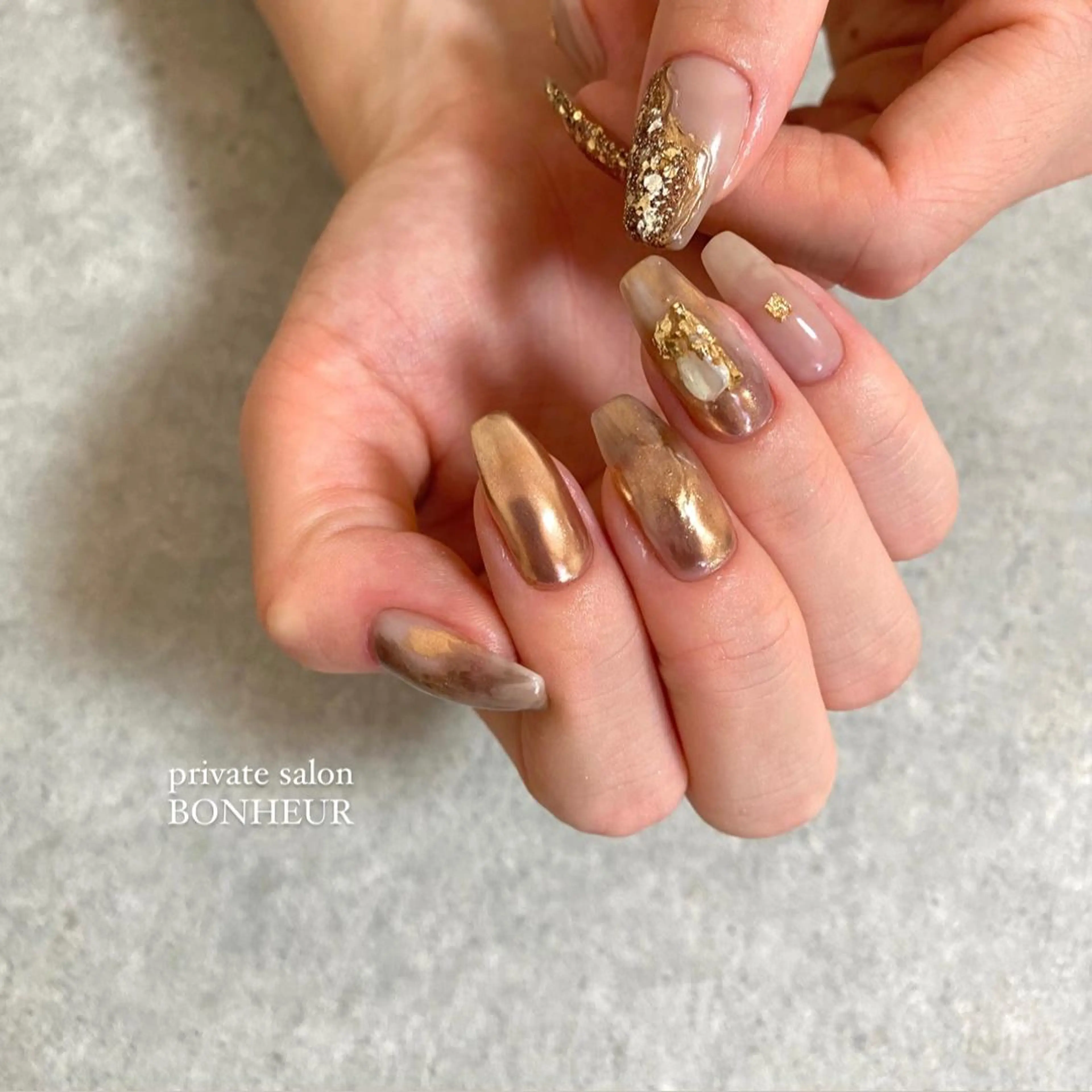 ネイル BONHEUR Annaのネイルデザイン