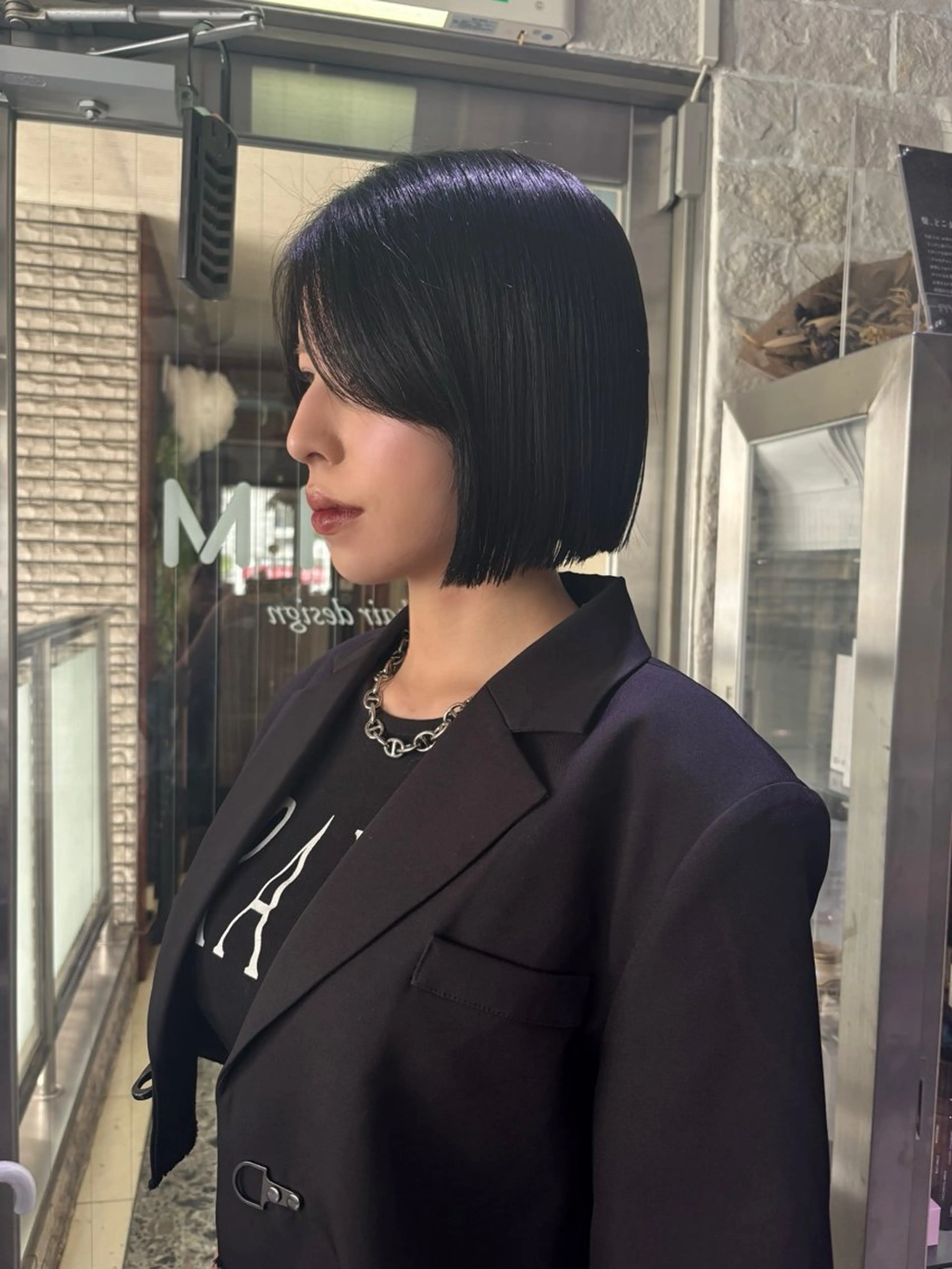 ショート カラー カット トリートメント AYANE 韓国ヘア /レイヤーカットのヘアスタイル