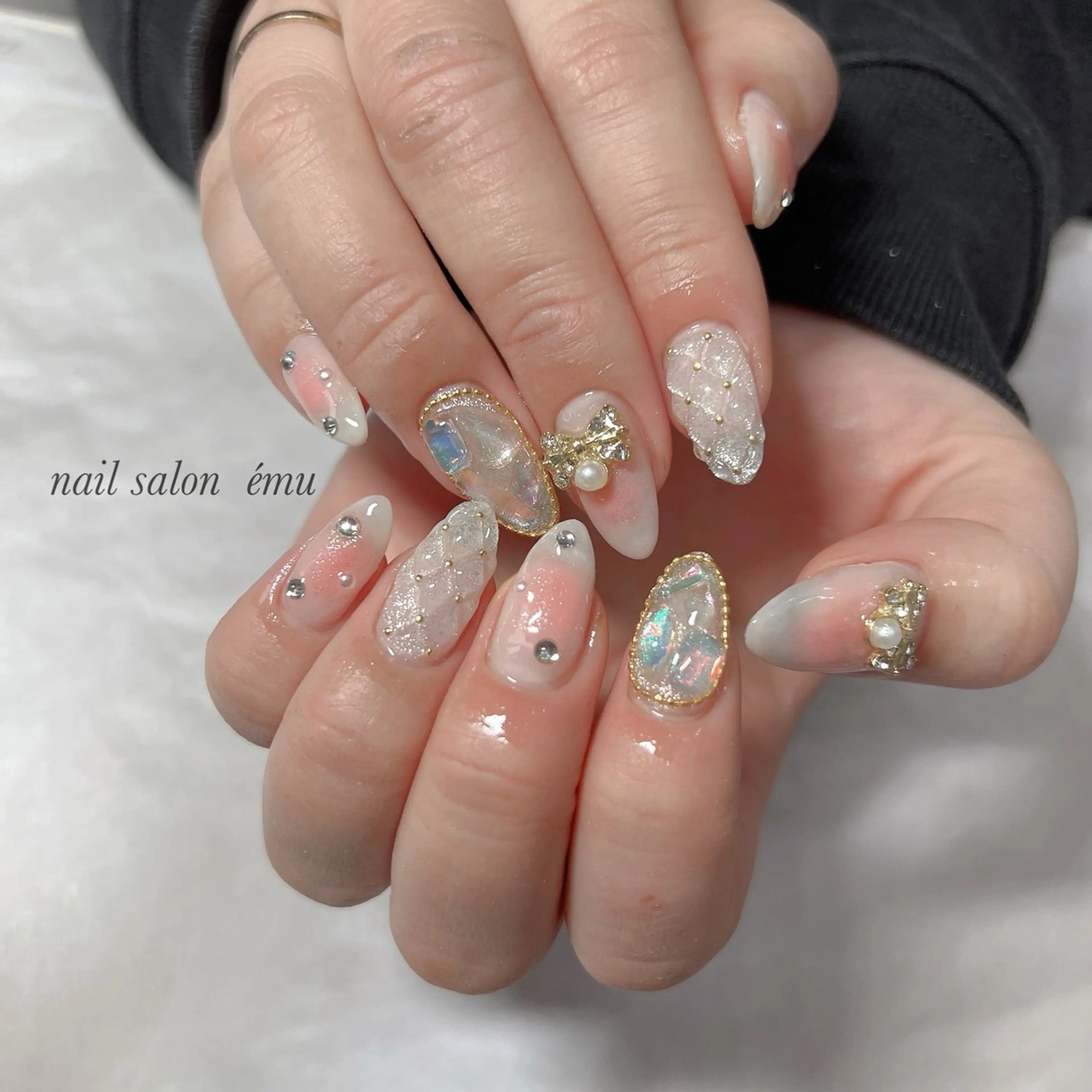 ネイル ハンドネイル nail salon émuのネイルデザイン