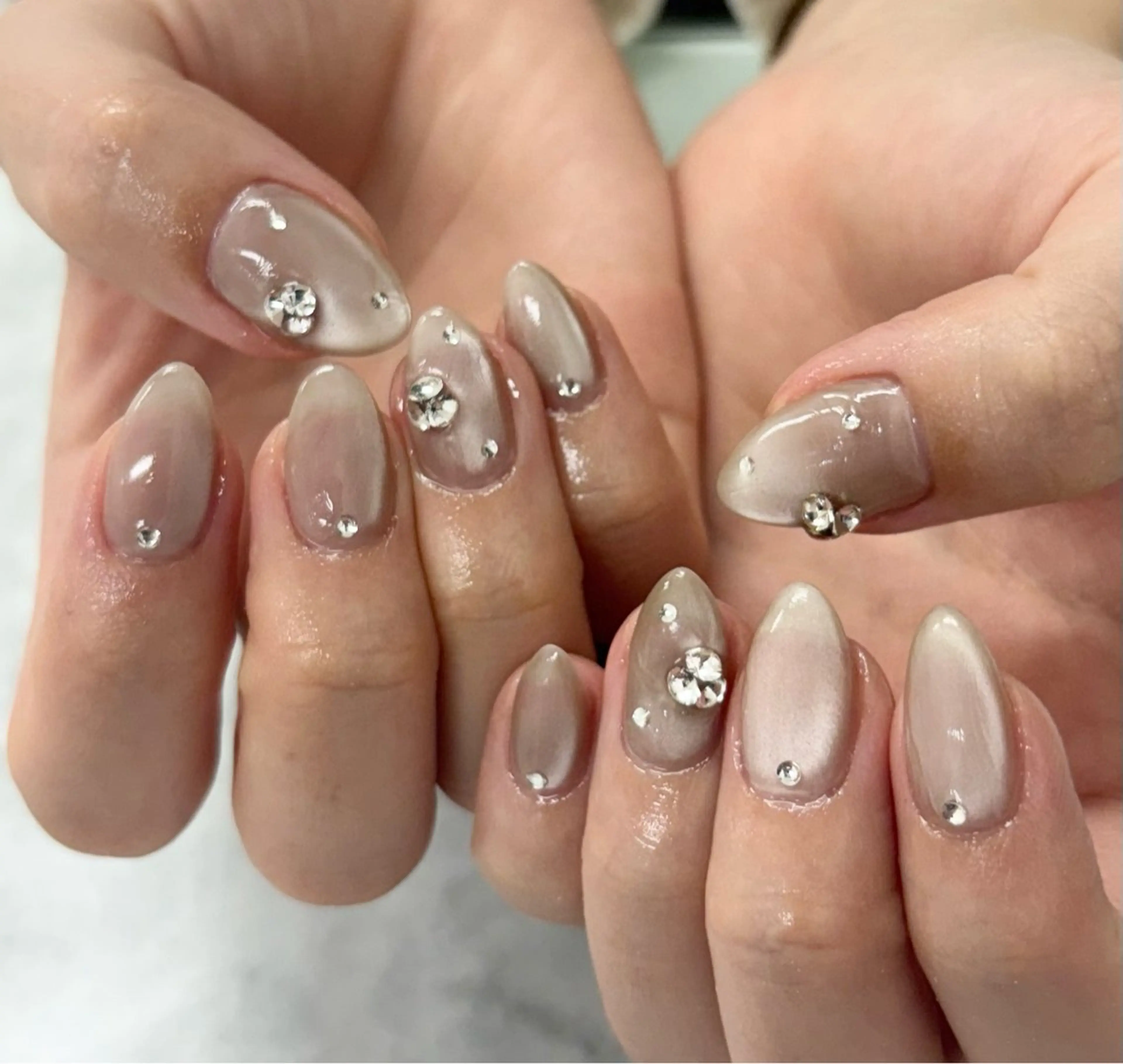 ネイル Bianca関内 USUI🐢のネイルデザイン