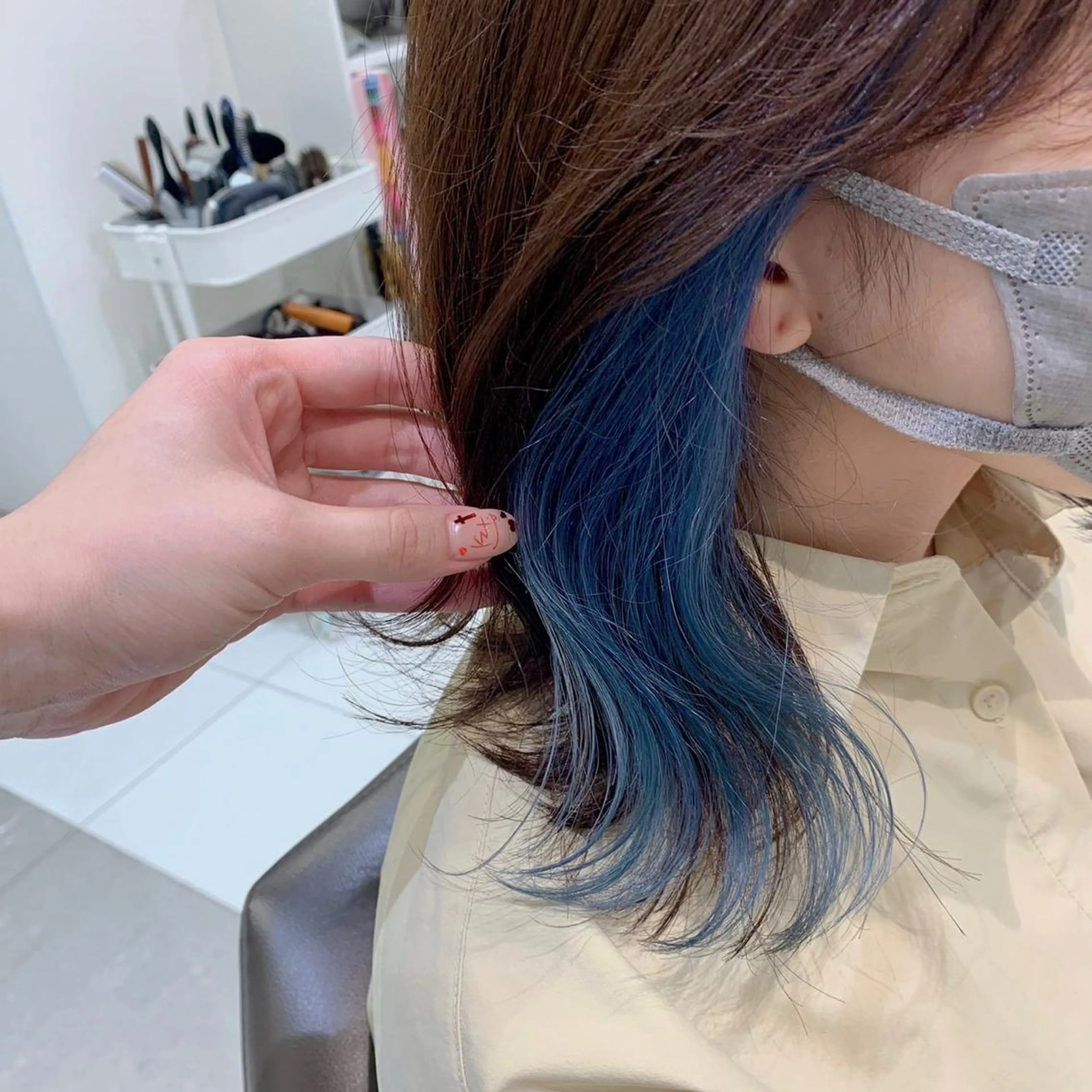 ミディアム カラー Yuka/Aujua ソムリエ/髪質改善のヘアスタイル