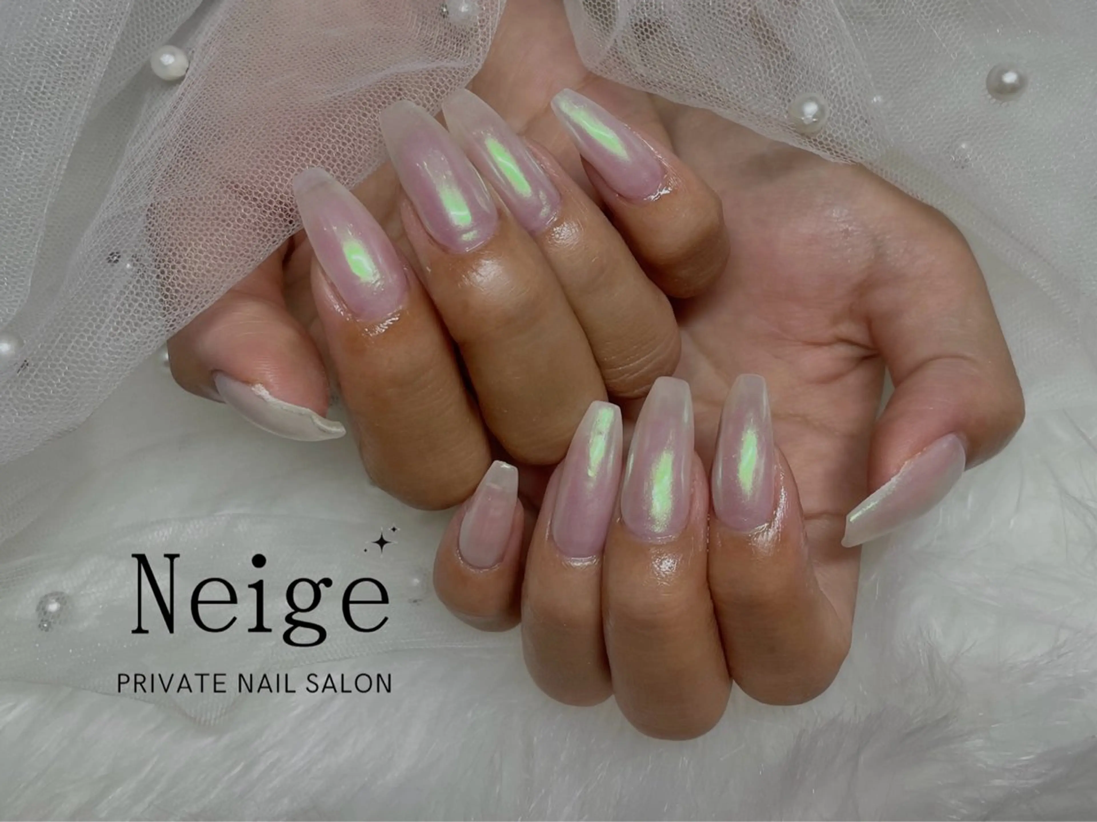 ネイル ハンドネイル Neige 𓂃 aiのネイルデザイン