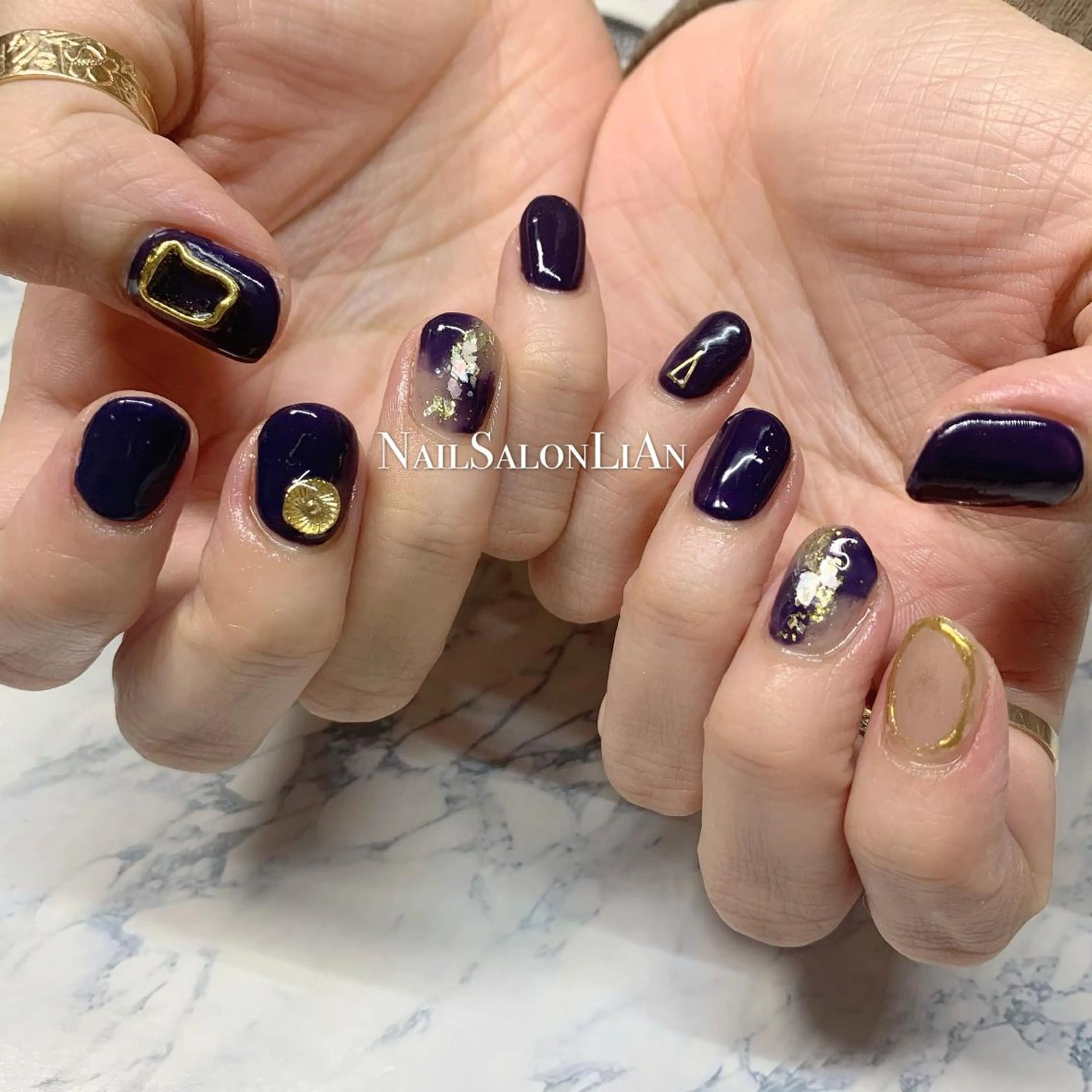 ネイル ハンドネイル NailSalon LiAnのネイルデザイン