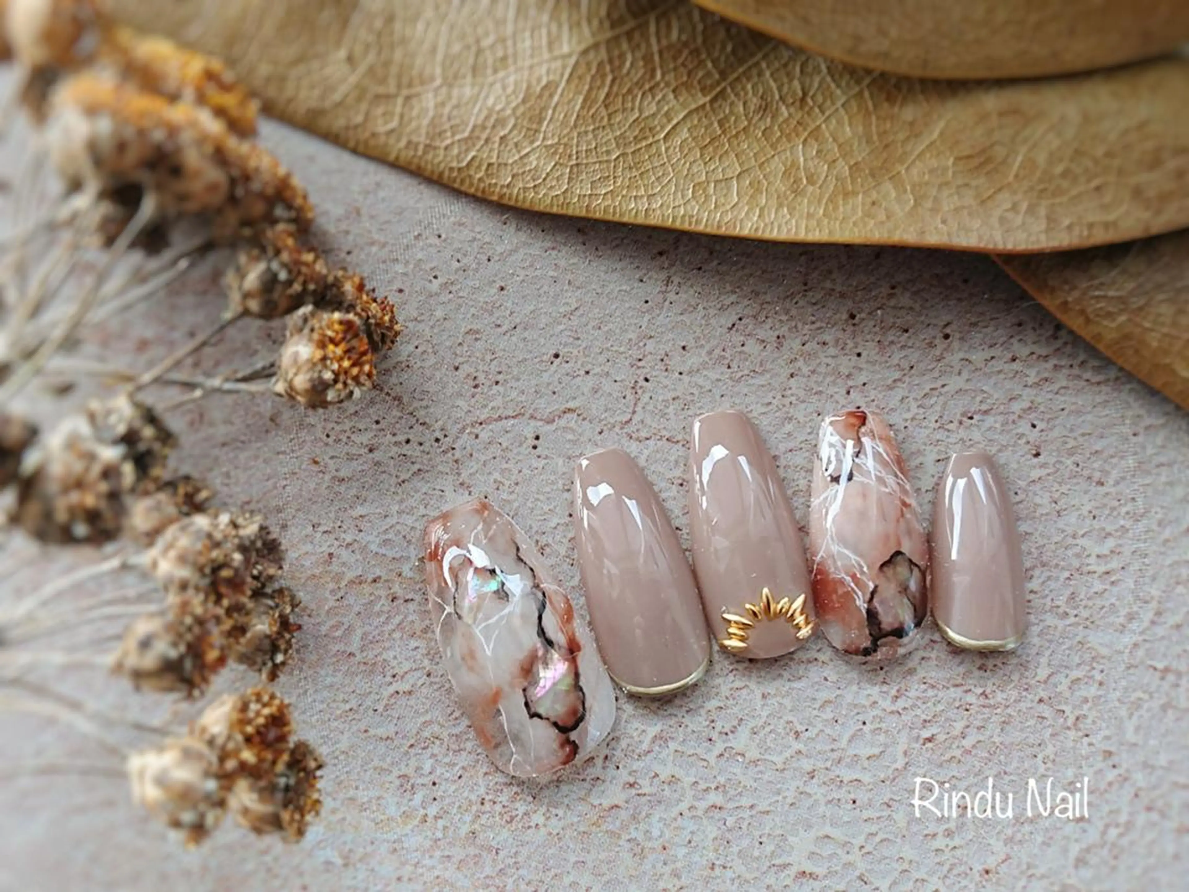 ネイル ニュアンスネイル Rindu Nail 名駅miniのネイルデザイン