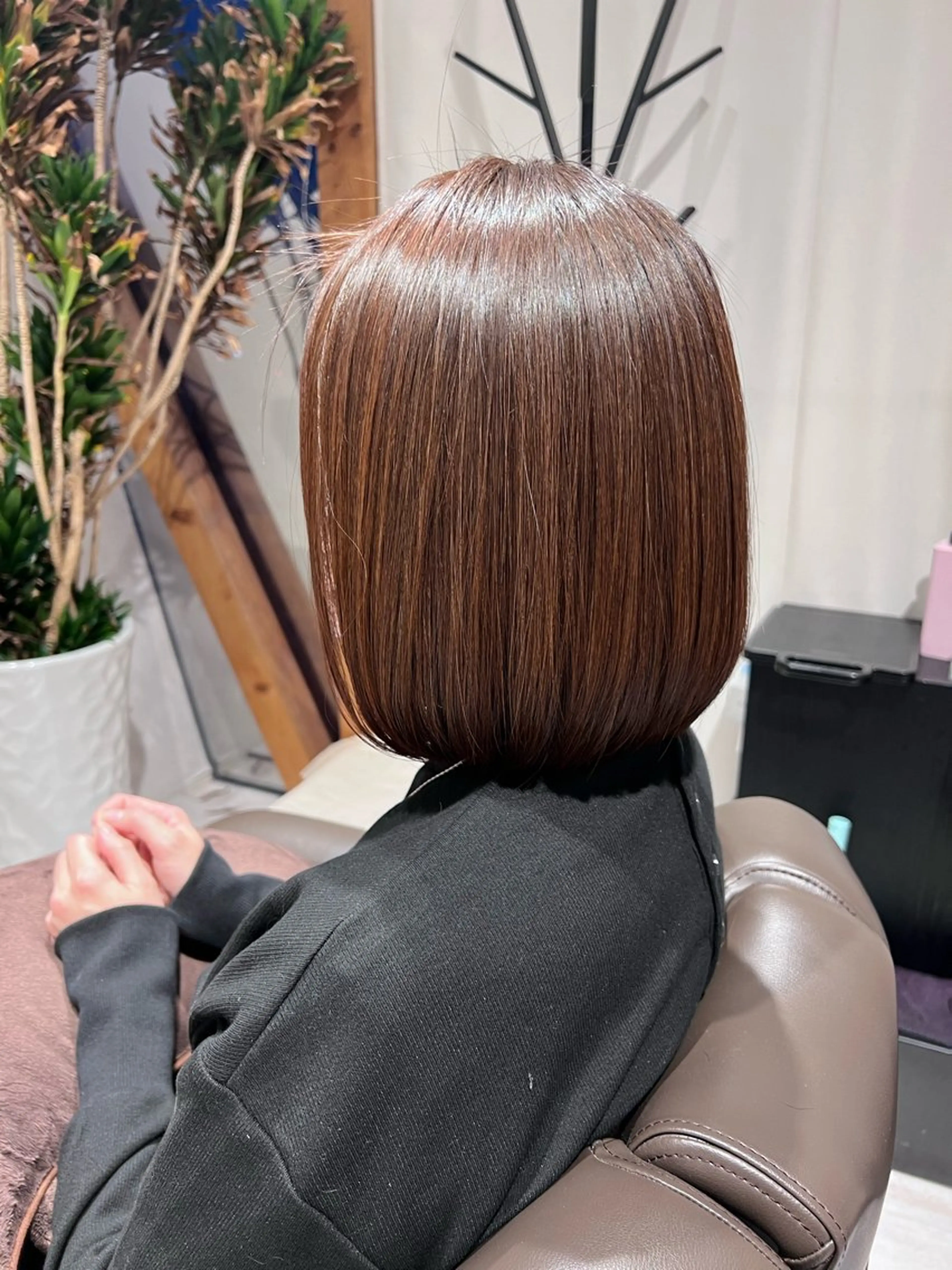 ショート ボブ 青木 ありさのヘアスタイル