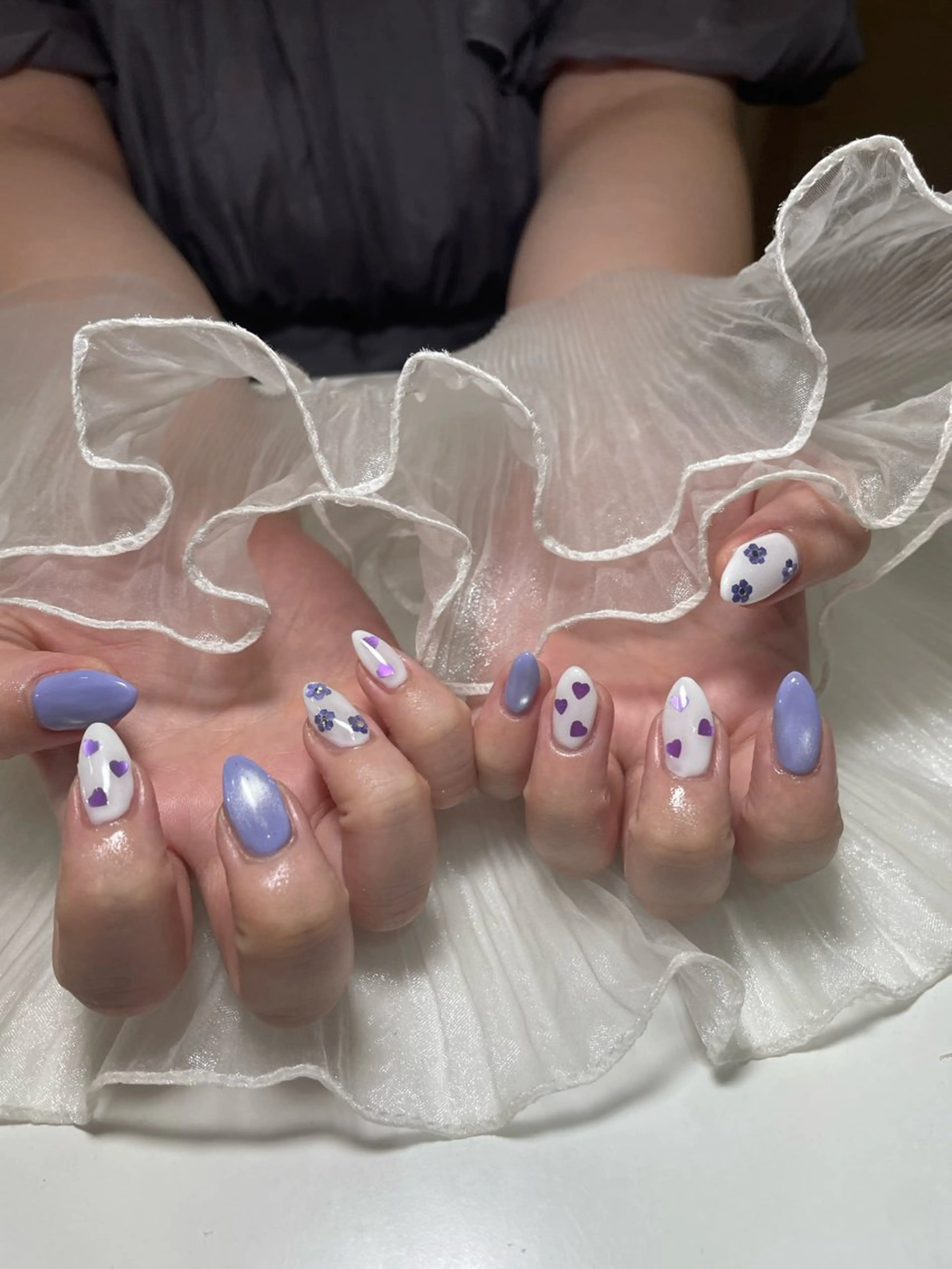 ネイル ‪るか/‪透明感 カラー/アレンジのヘアスタイル