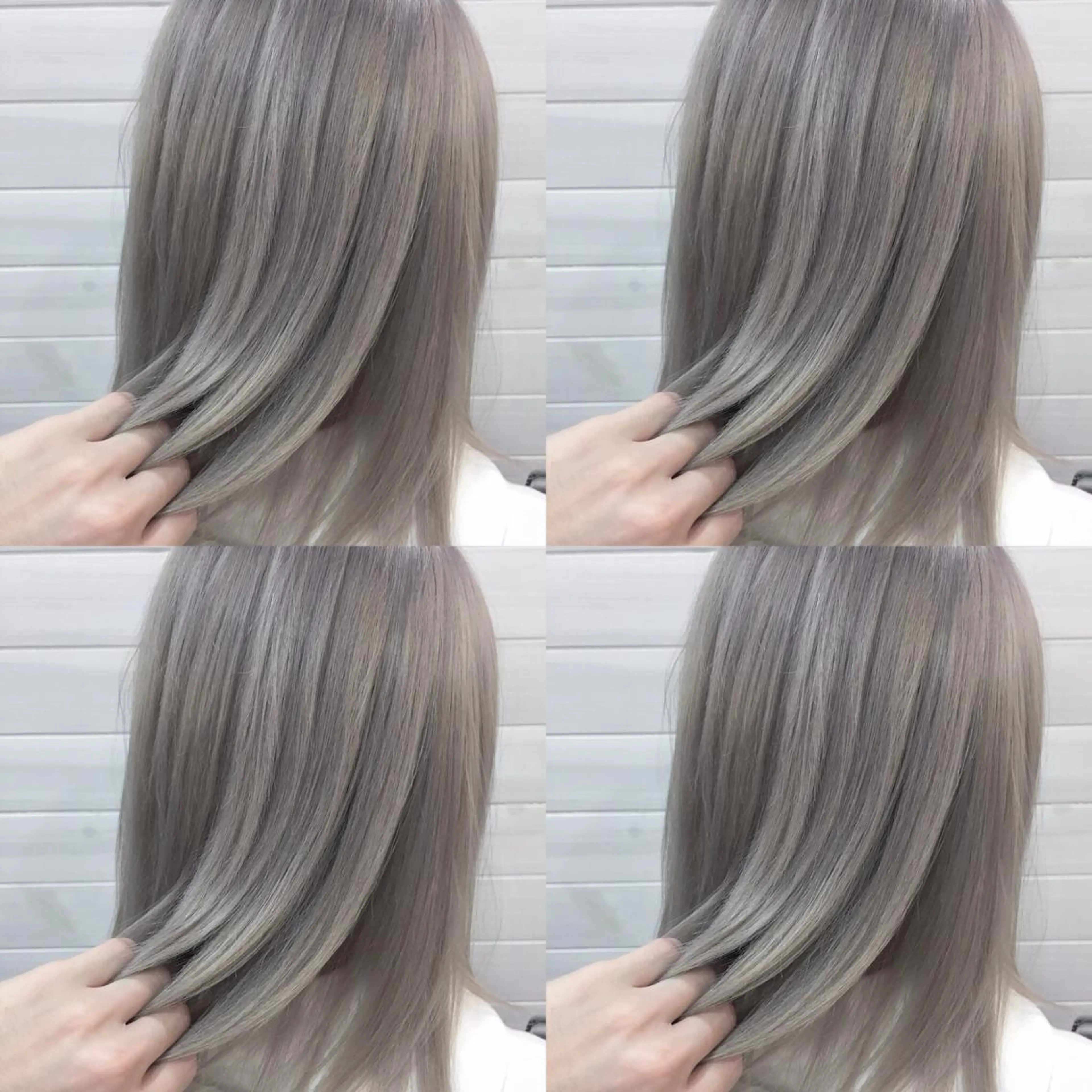 ミディアム カラー ブリーチ ケアブリーチ 北間 寛哉のヘアスタイル