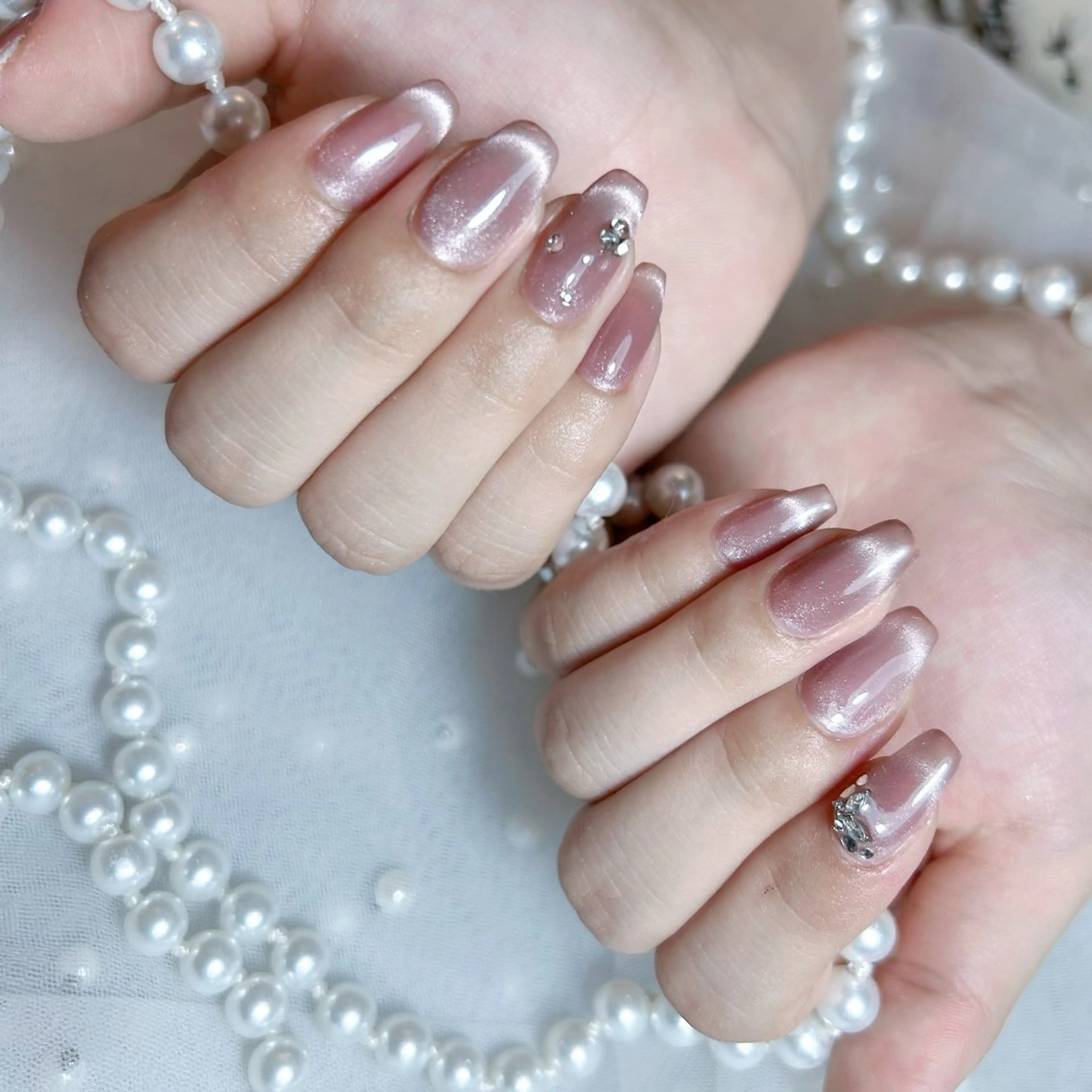 ネイル ハンドネイル Yudia🩵 Yuiのネイルデザイン