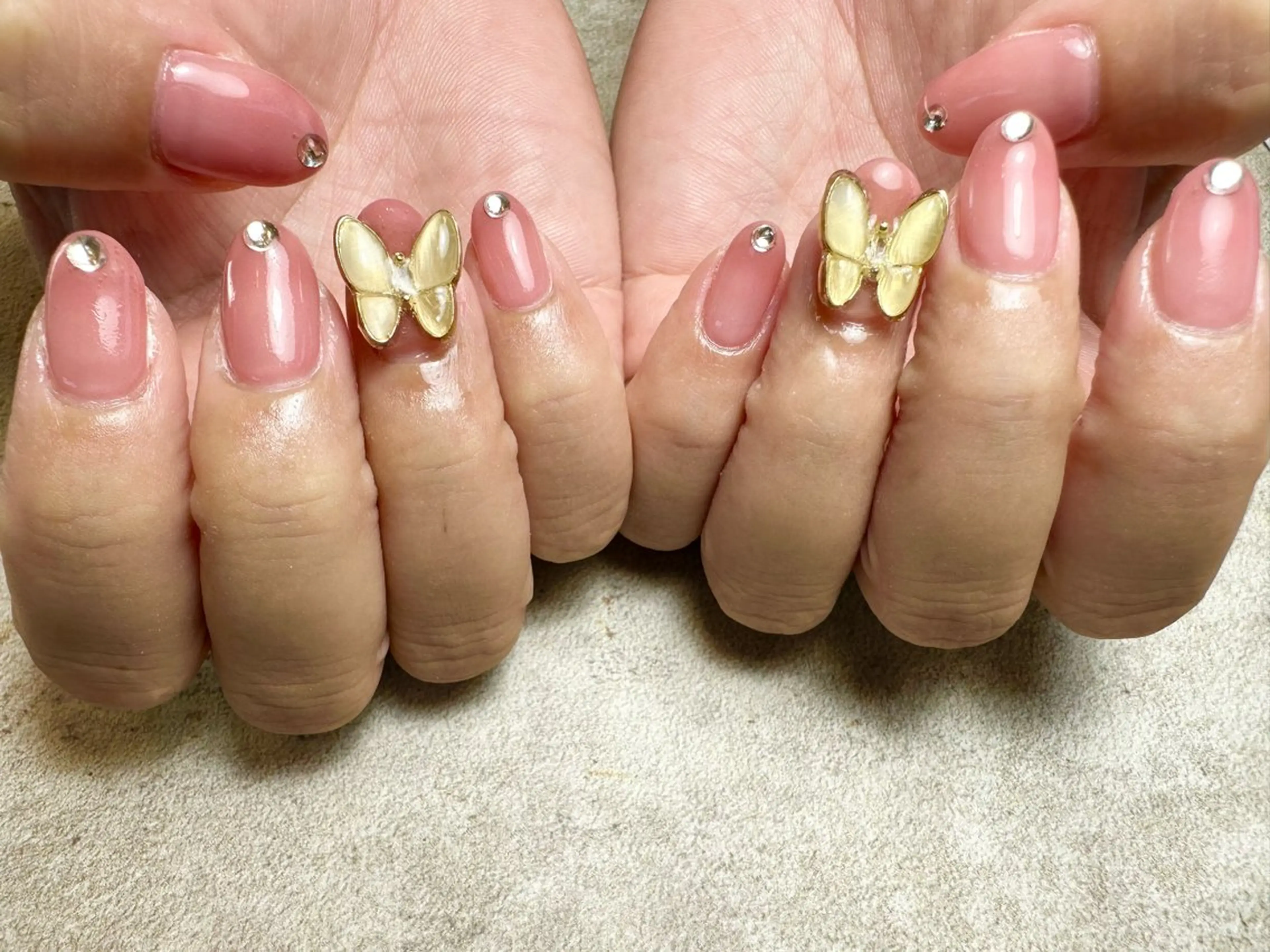 ネイル ピンク nailroom Anmie.のネイルデザイン