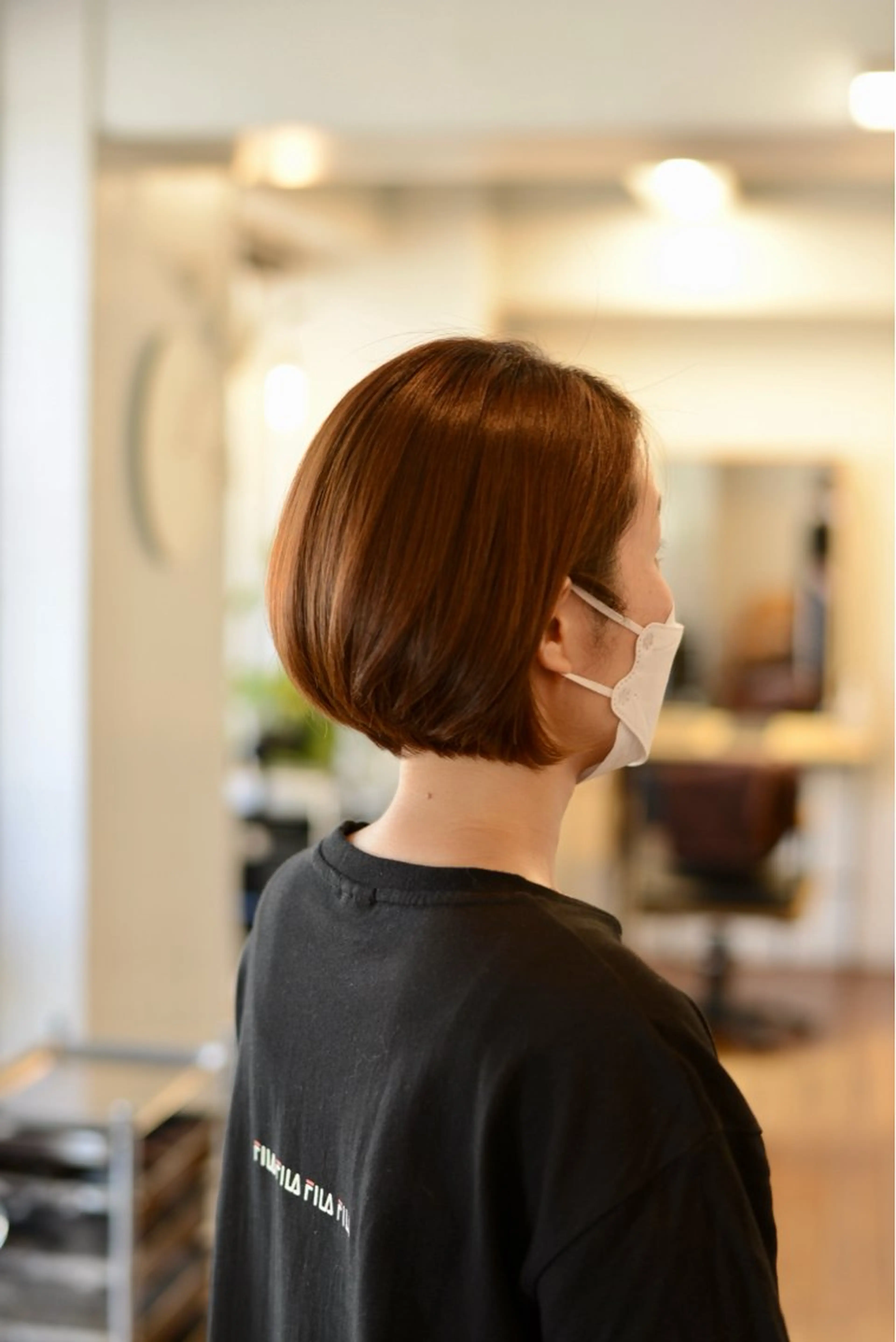 ショート ヘアカラー Noie所属・岡村 真衣のヘアスタイル