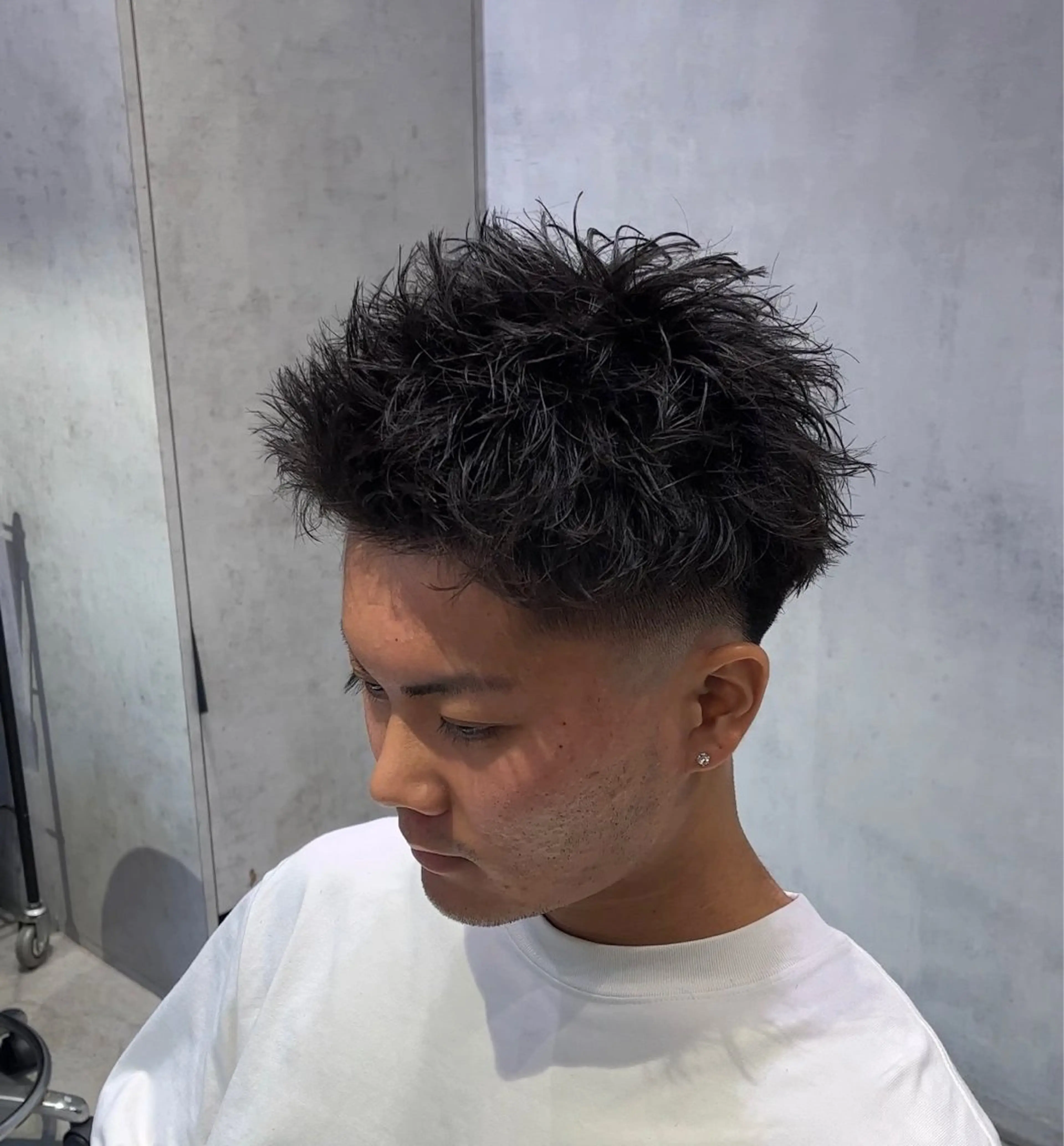 【🔥2回目のご来店のお客様🔥】スパイキーショート＋ピンパーマの写真